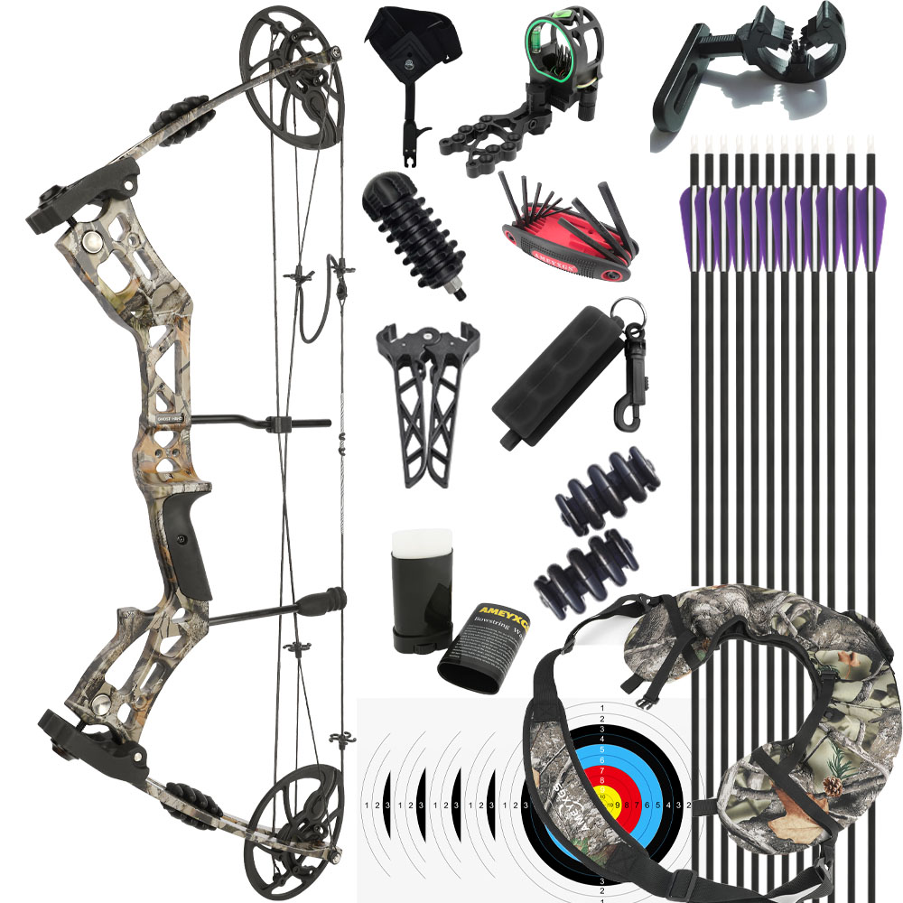 Adult hunting bow Adjustable 30-70lb Lightweight Bow