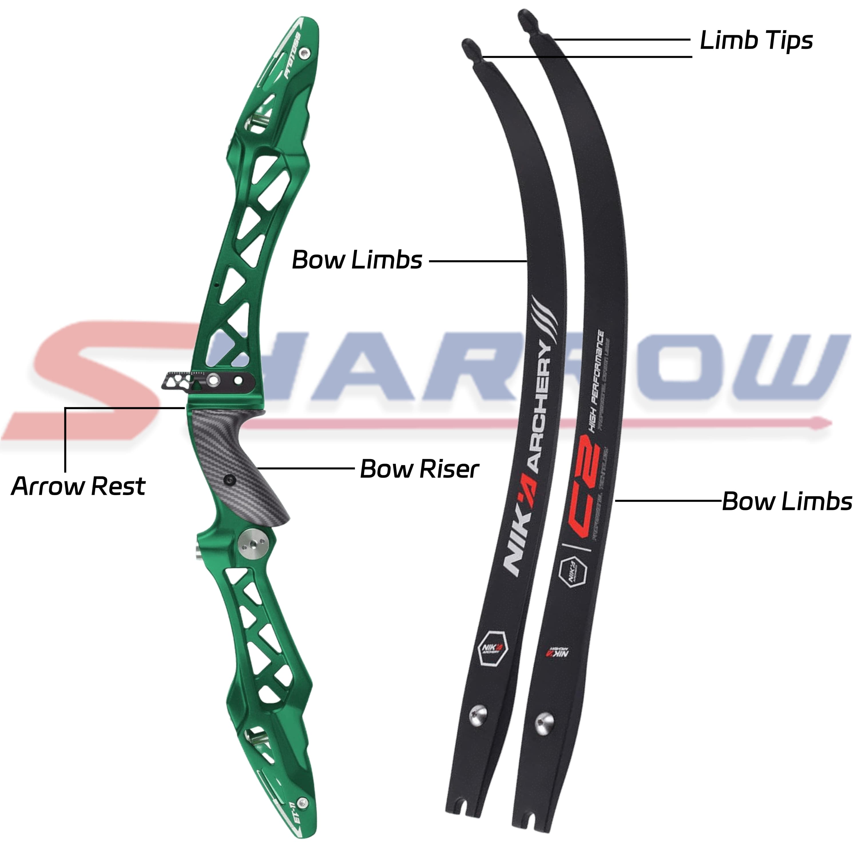 ET11 Professional Competitive Recurve Bow set