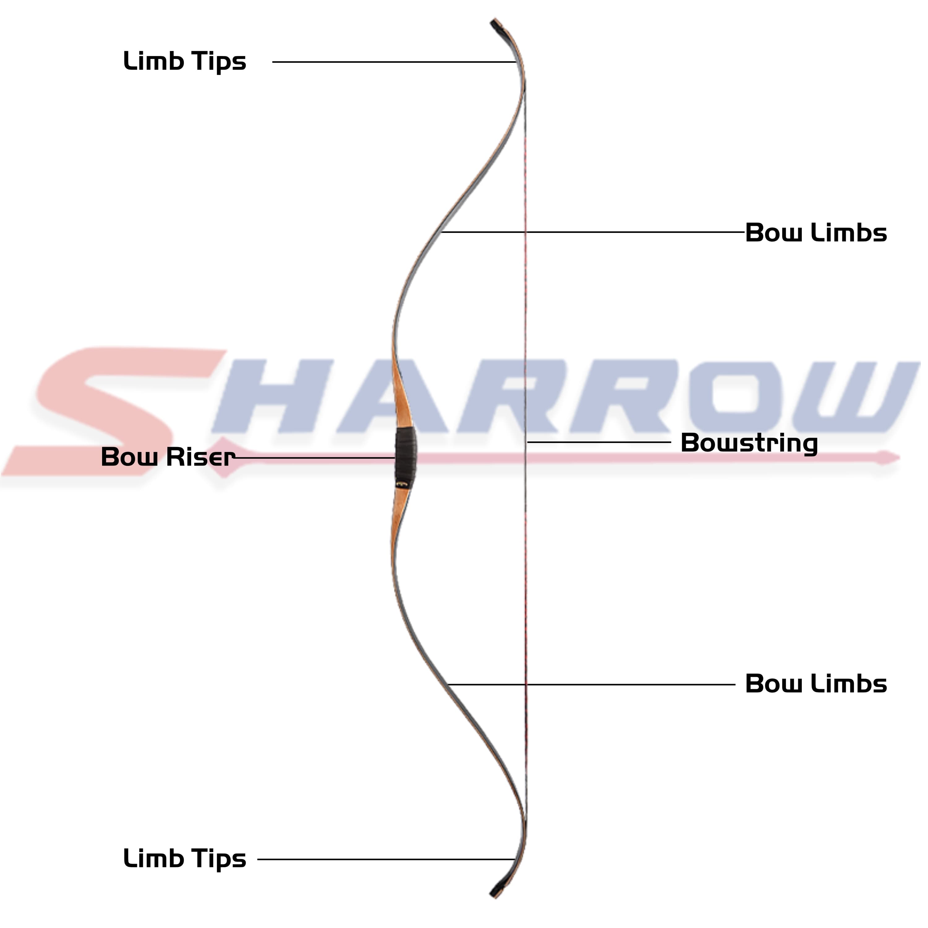 Traditional Bow Archery 15-50lbs Hunting Longbow
