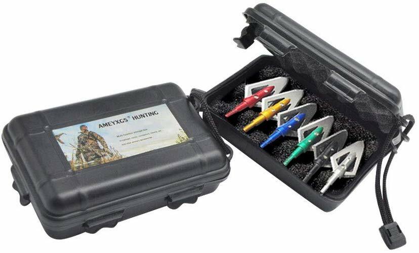 110 Grain Arrowheads (2-Blade) Screw-In Hunting Points Stainless Steel