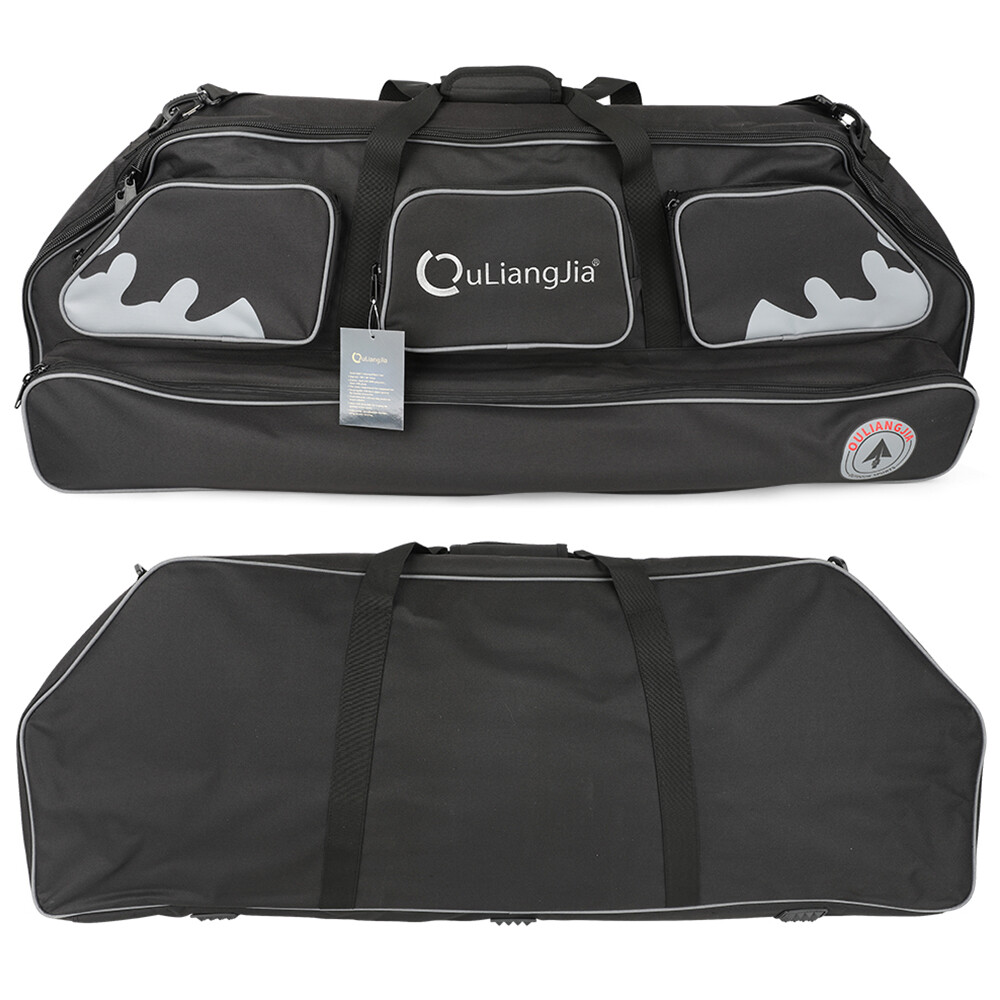 Premium Compound Bow Case |37" Axle-to-Axle Capacity Padded Oxford