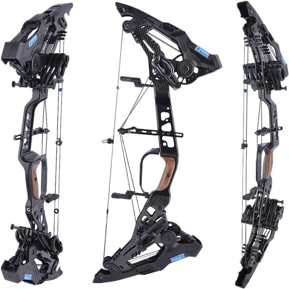 Dual-Use Compound Bow Adjustable for Hunting and Target Shooting
