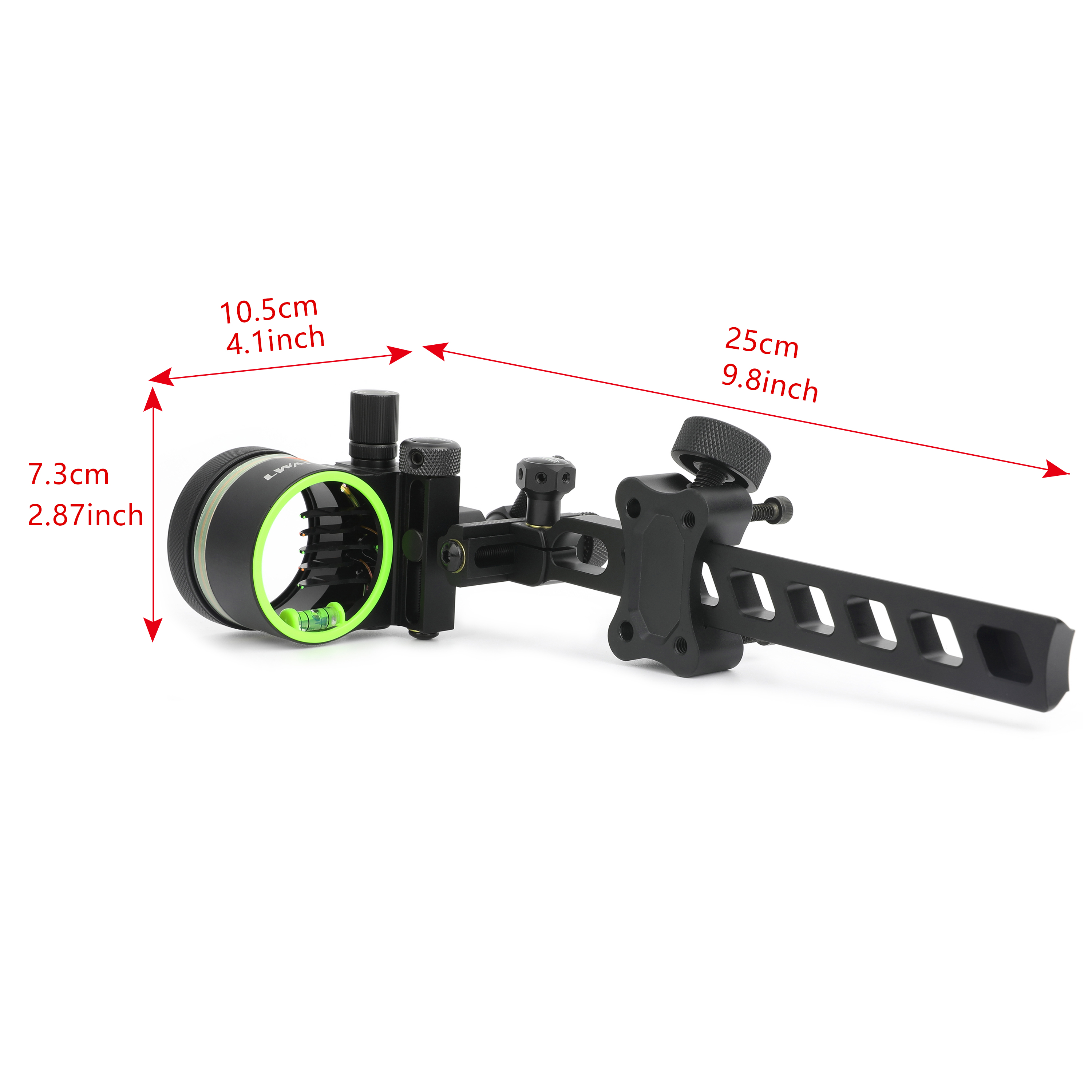 M2 Long-Range Micro-Adjustable 5-Pin Sight Black Alloy 262g