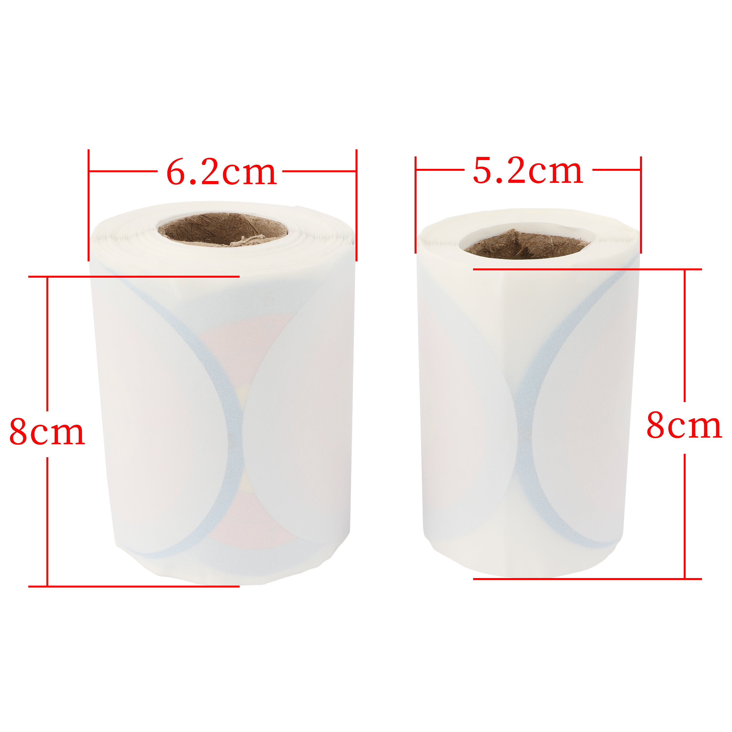 3-Inch Adhesive Shooting Target Stickers Roll – 100/200 Sheets