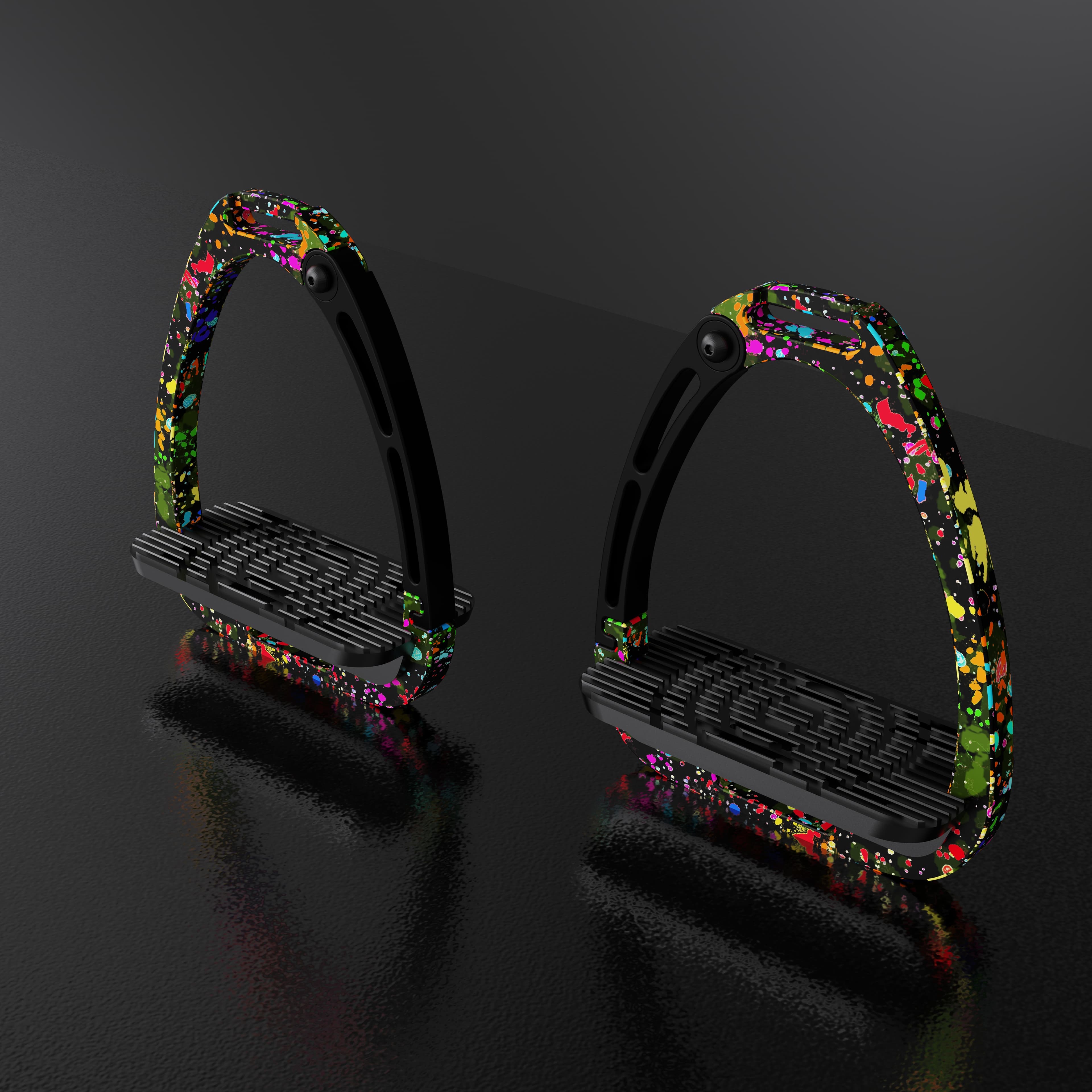 Safety Anti-Slip Aluminum Alloy Equestrian Horse Riding Stirrups Gear