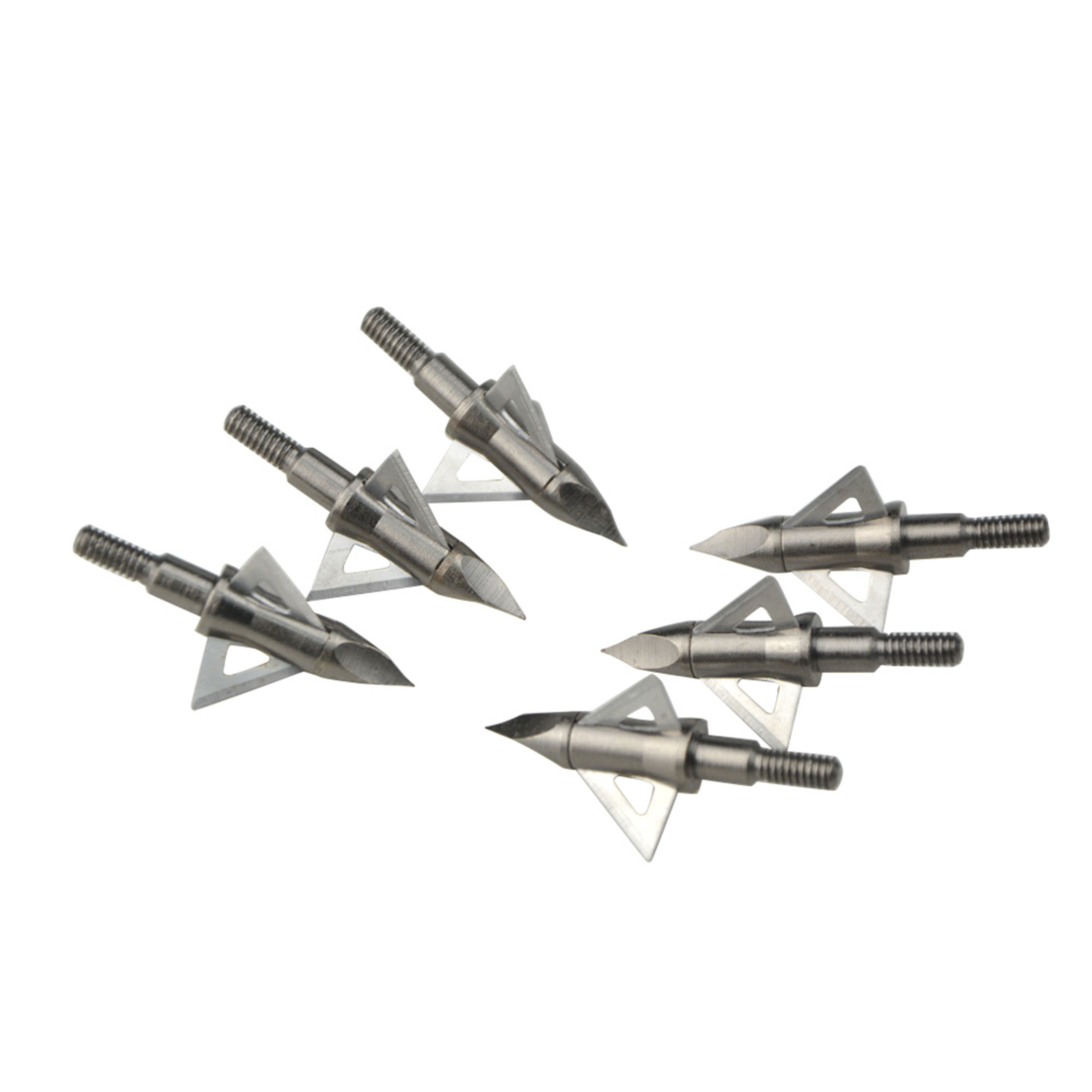 6pcs 100gr Stainless Steel Archery Field Points for Hunting