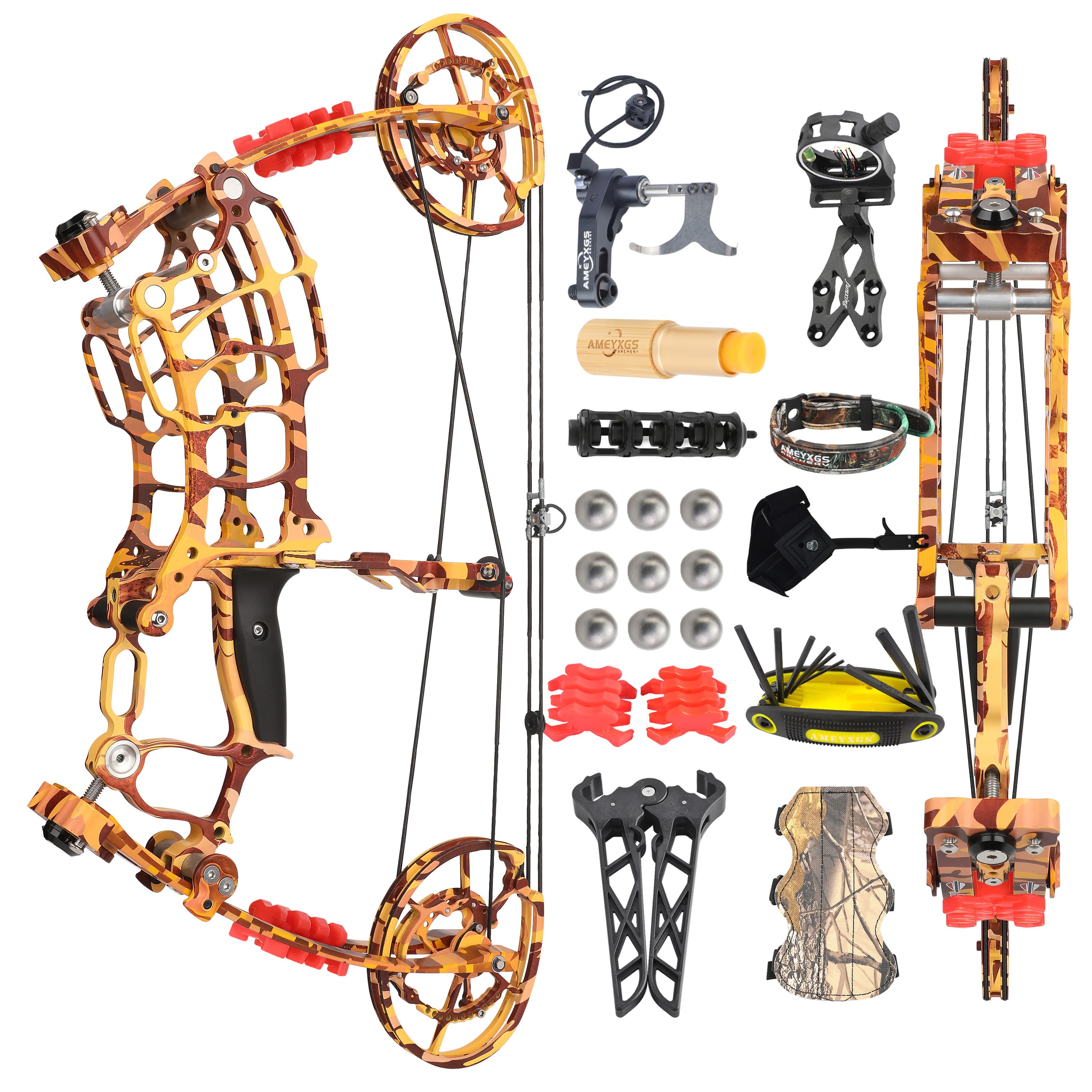 Villain Dual-Purpose Bow (Arrow & Steel Ball) 30-70 lbs