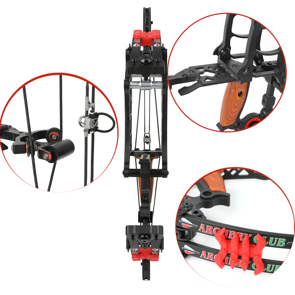 Villain II Compound Bow Set 30-50lbs 420FPS with Full Accessories