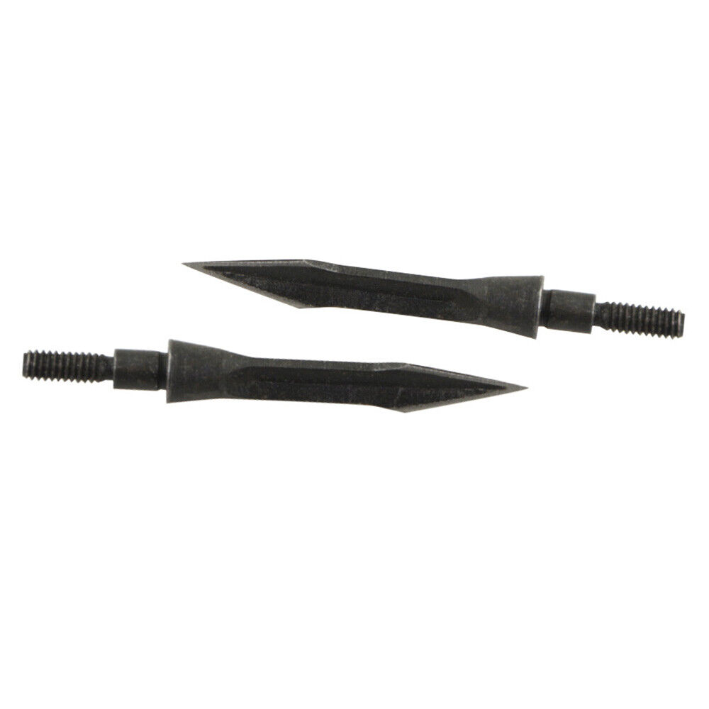 12pcs Archery Hunting Arrowheads Blade Tips Broadheads Screw Points