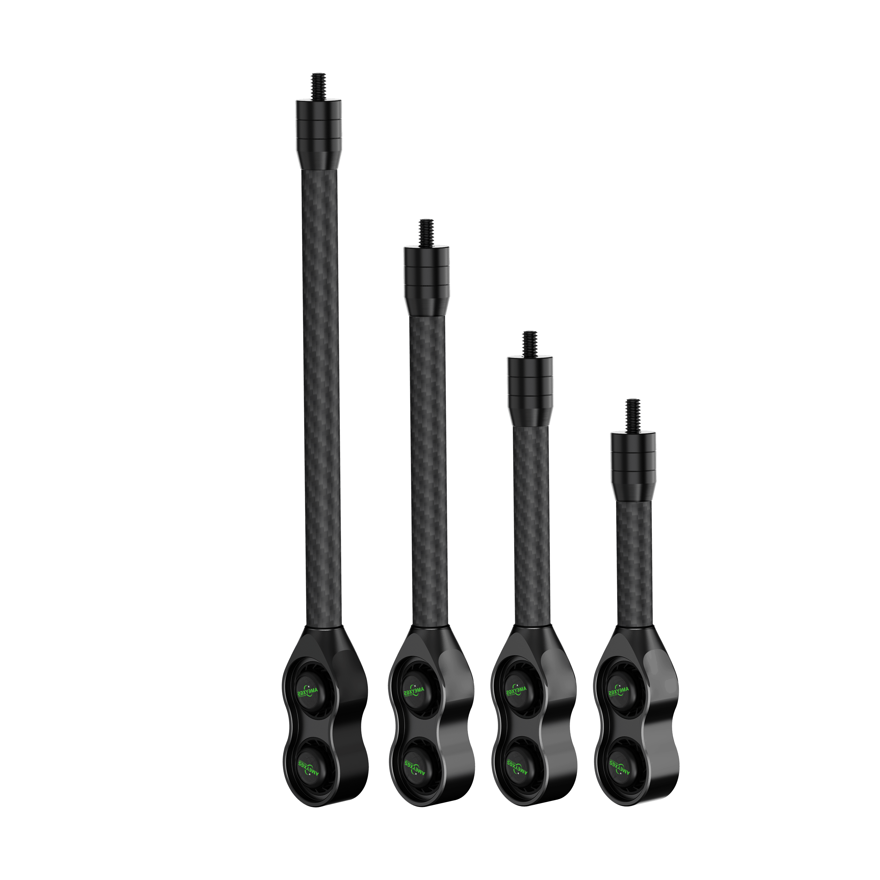 SHARROW Carbon Fiber Compound Bow Stabilizer Rod 8"/10"/12"/15'' 