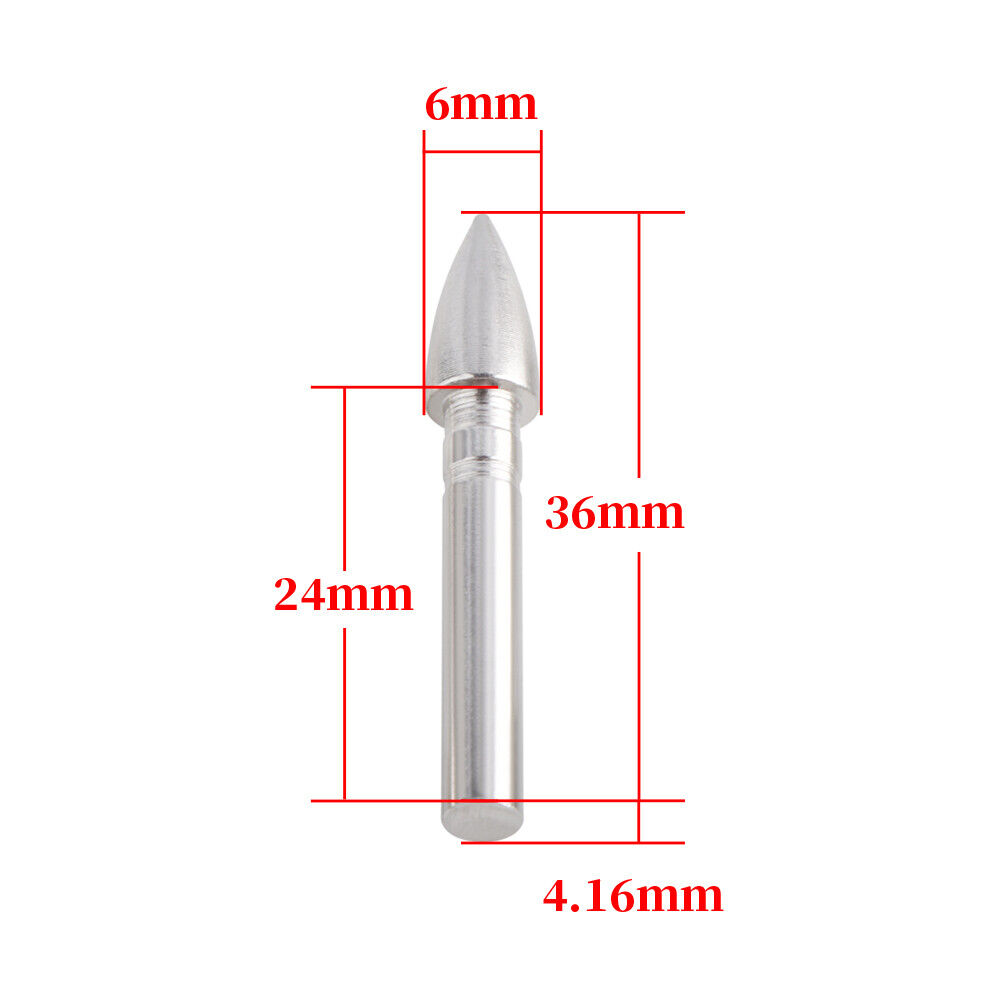 12pcs 62gr Archery Insert Arrowheads 4.2mm Arrow Shaft Point Tips Practice Broadheads