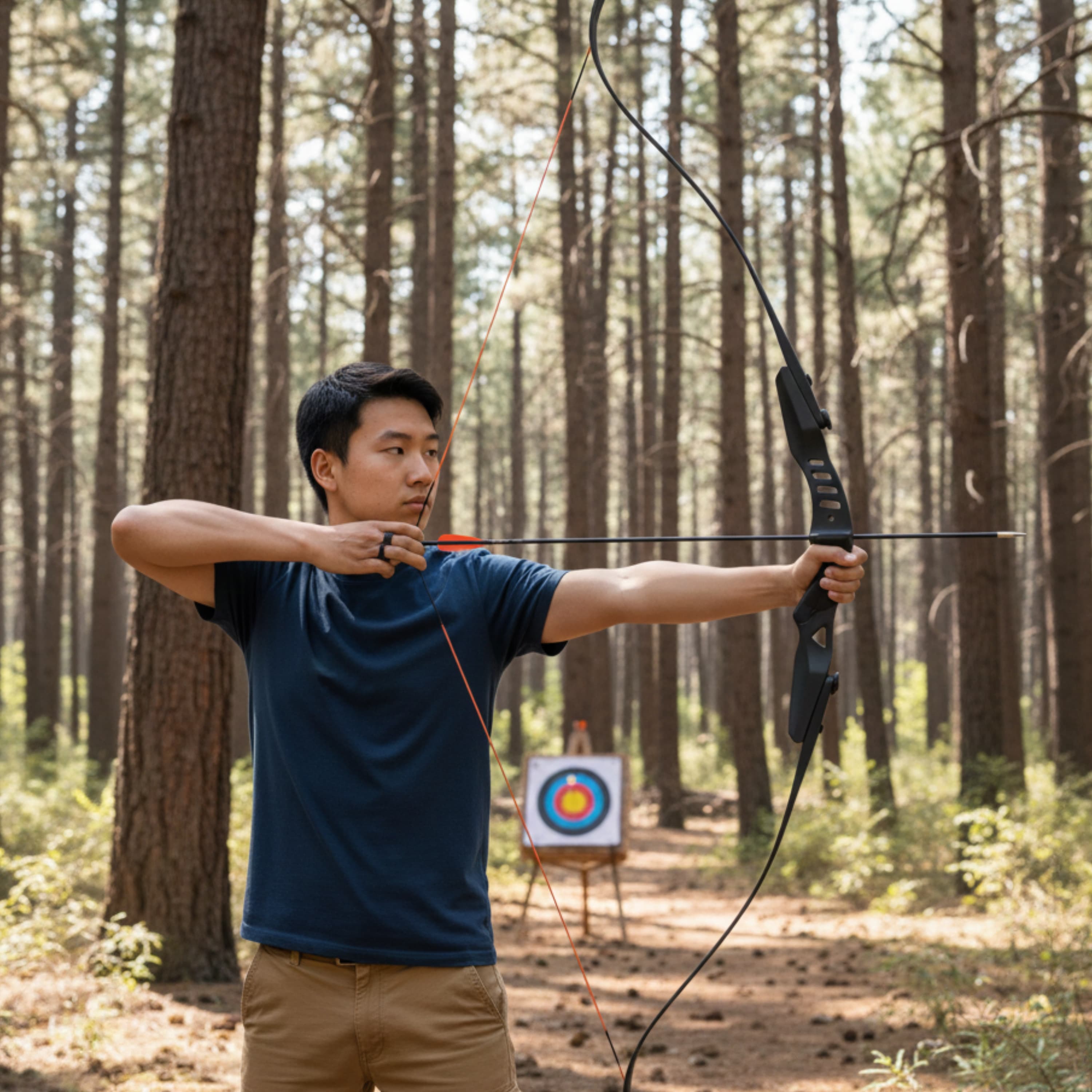 Archery 20lbs ILF Recurve Bow Kit Takedown Hunting Bow 