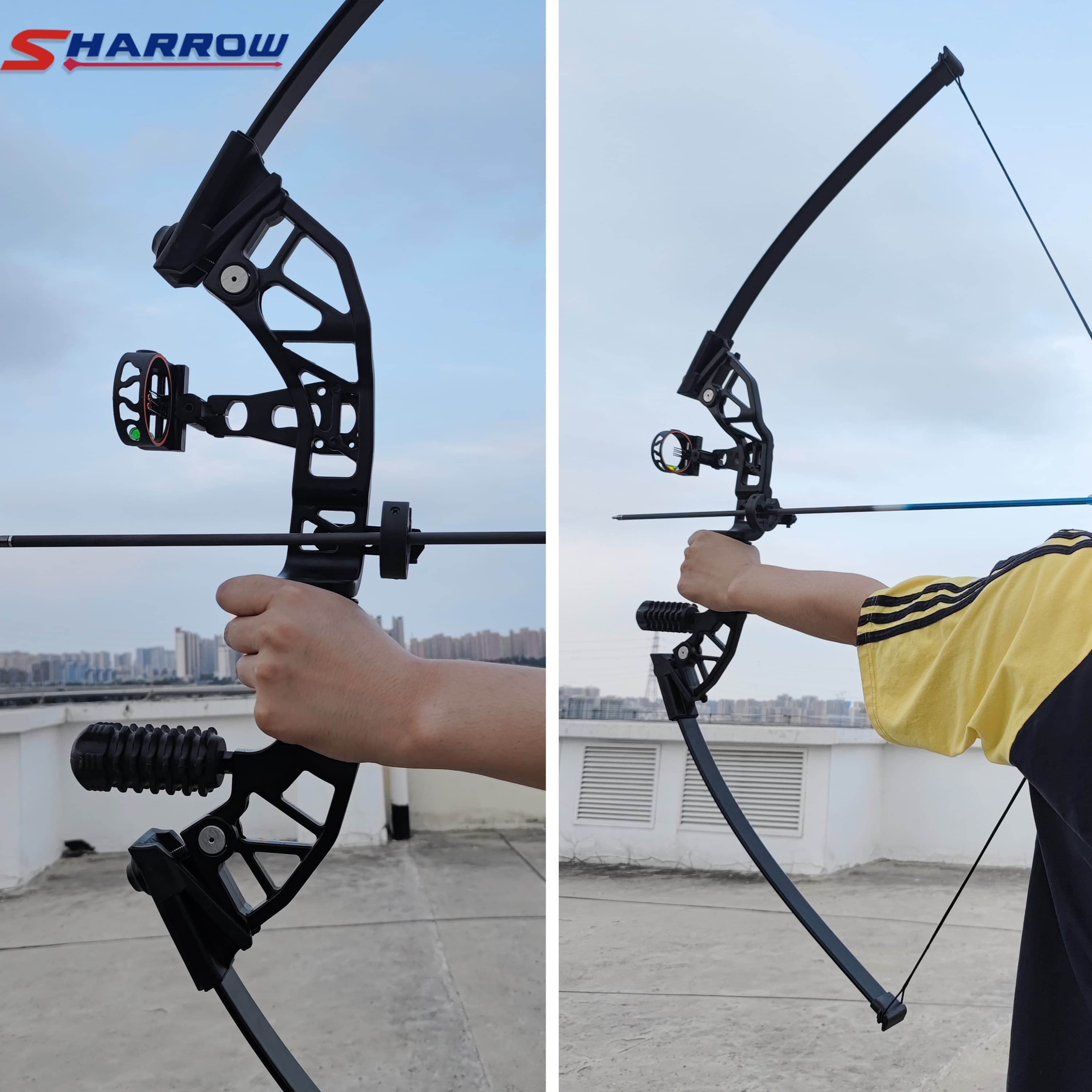 Archery Adjustable 30-532LBS Straight/Recurve Bow Target