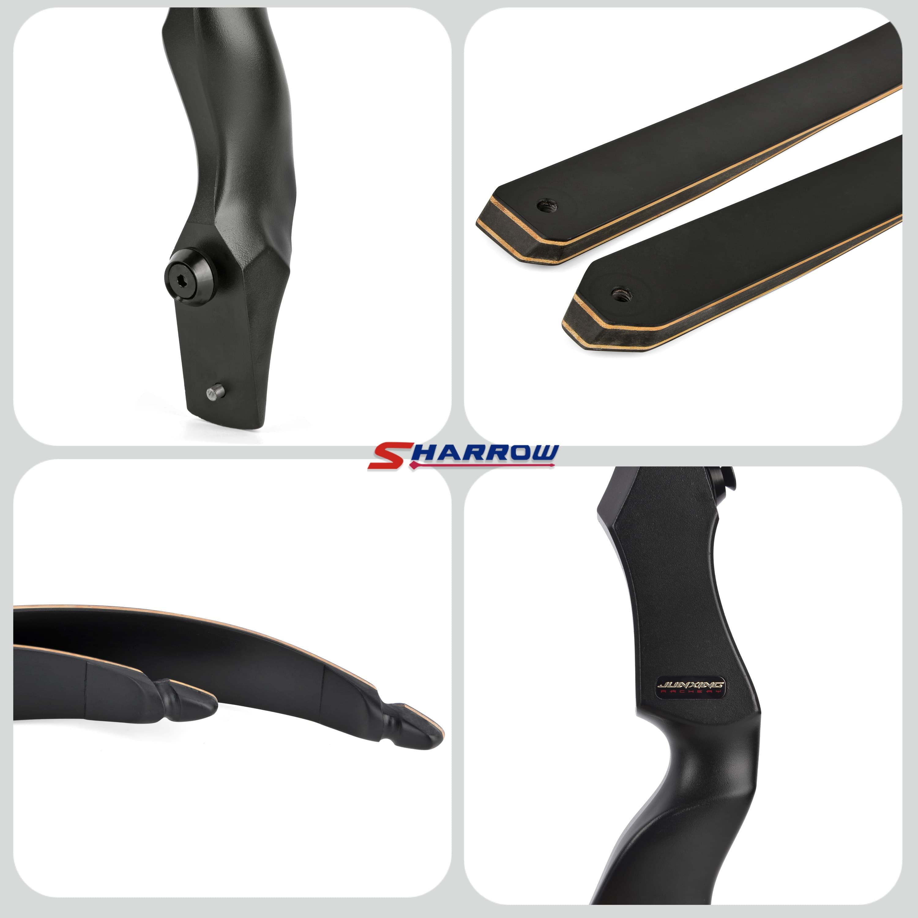 60inch Archery Recurve Bow Set 25-65LBS Hunting RH Shooting Bow