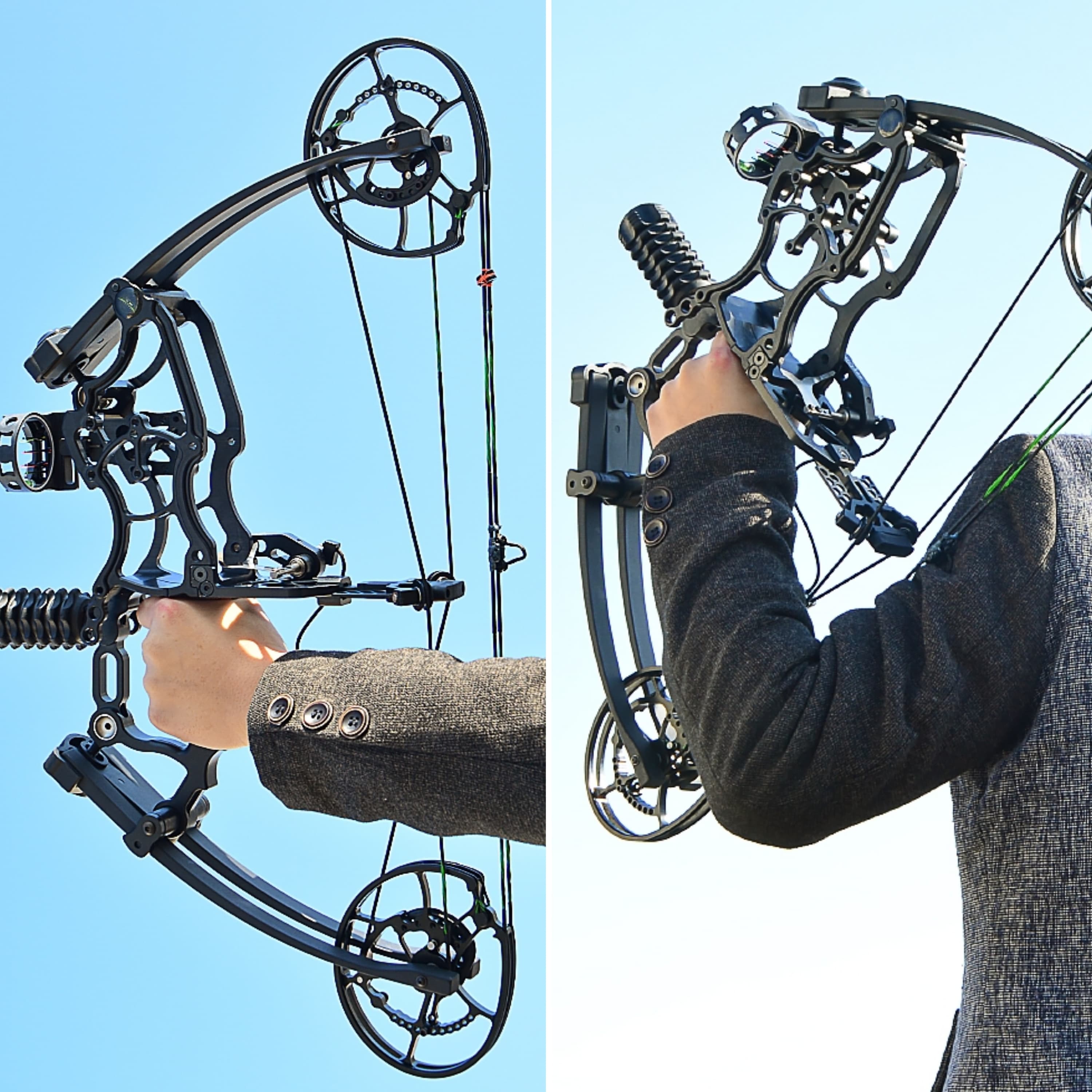 Draw Weight 30-70LBS Dual Use Compound Bow Set Shooting  archery 