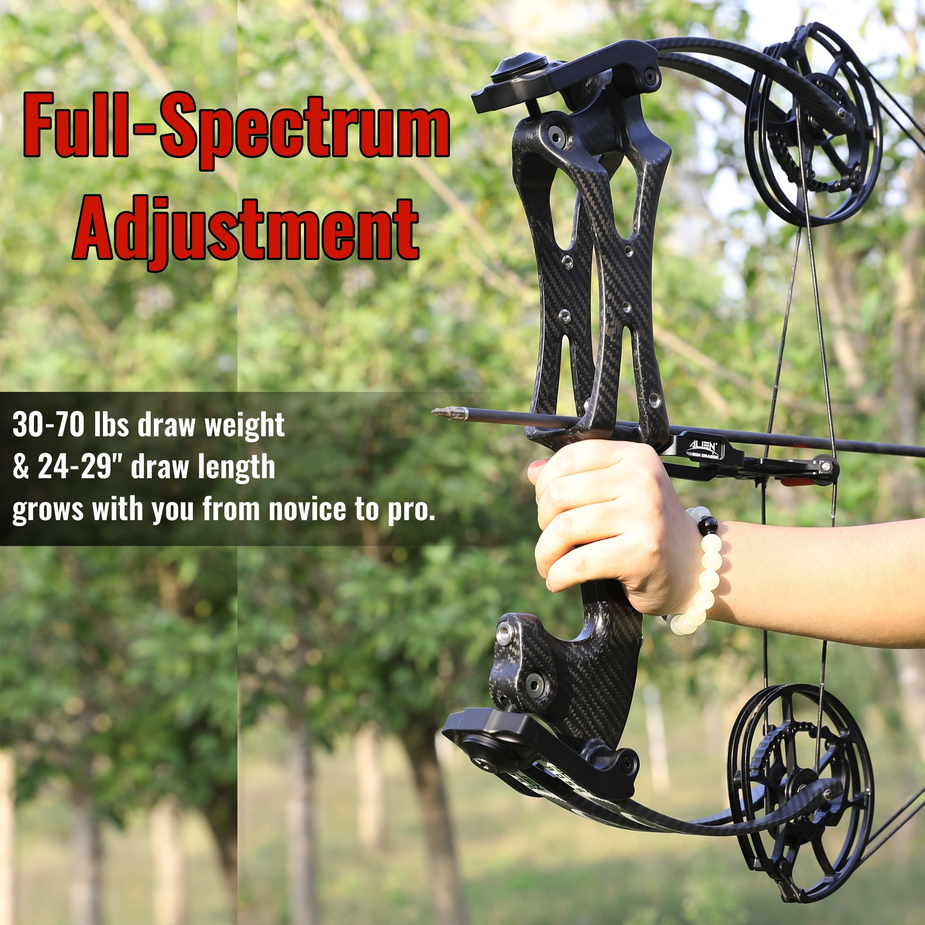 Compound Bow and Arrow Set Professional Competition Pulley Bow 