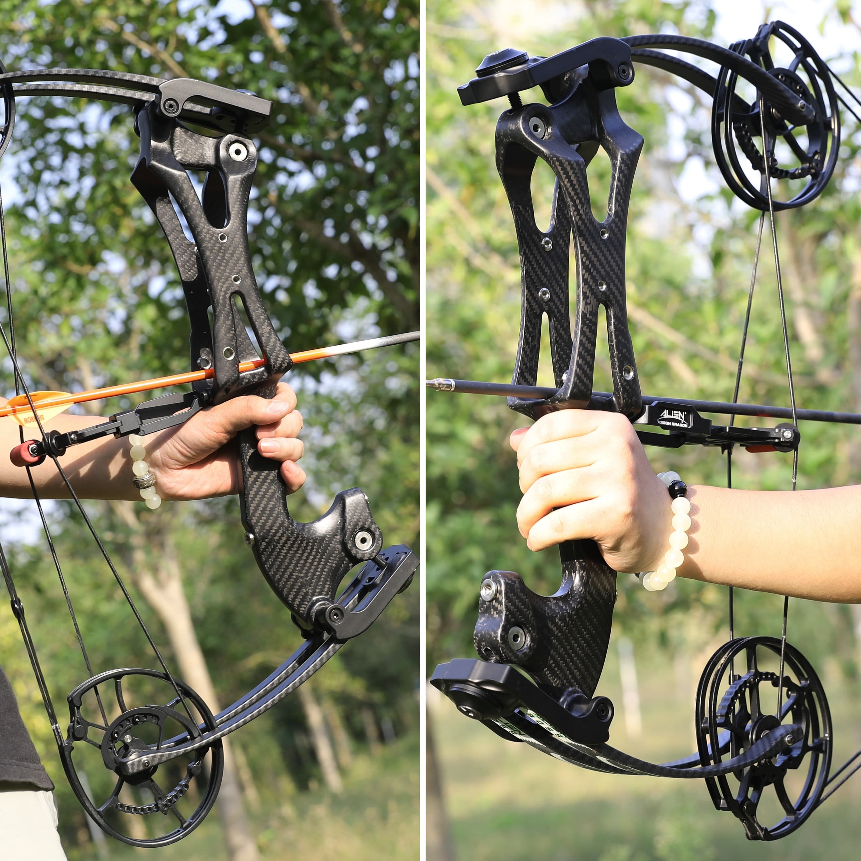 Compound Bow and Arrow Set Professional Competition Pulley Bow 