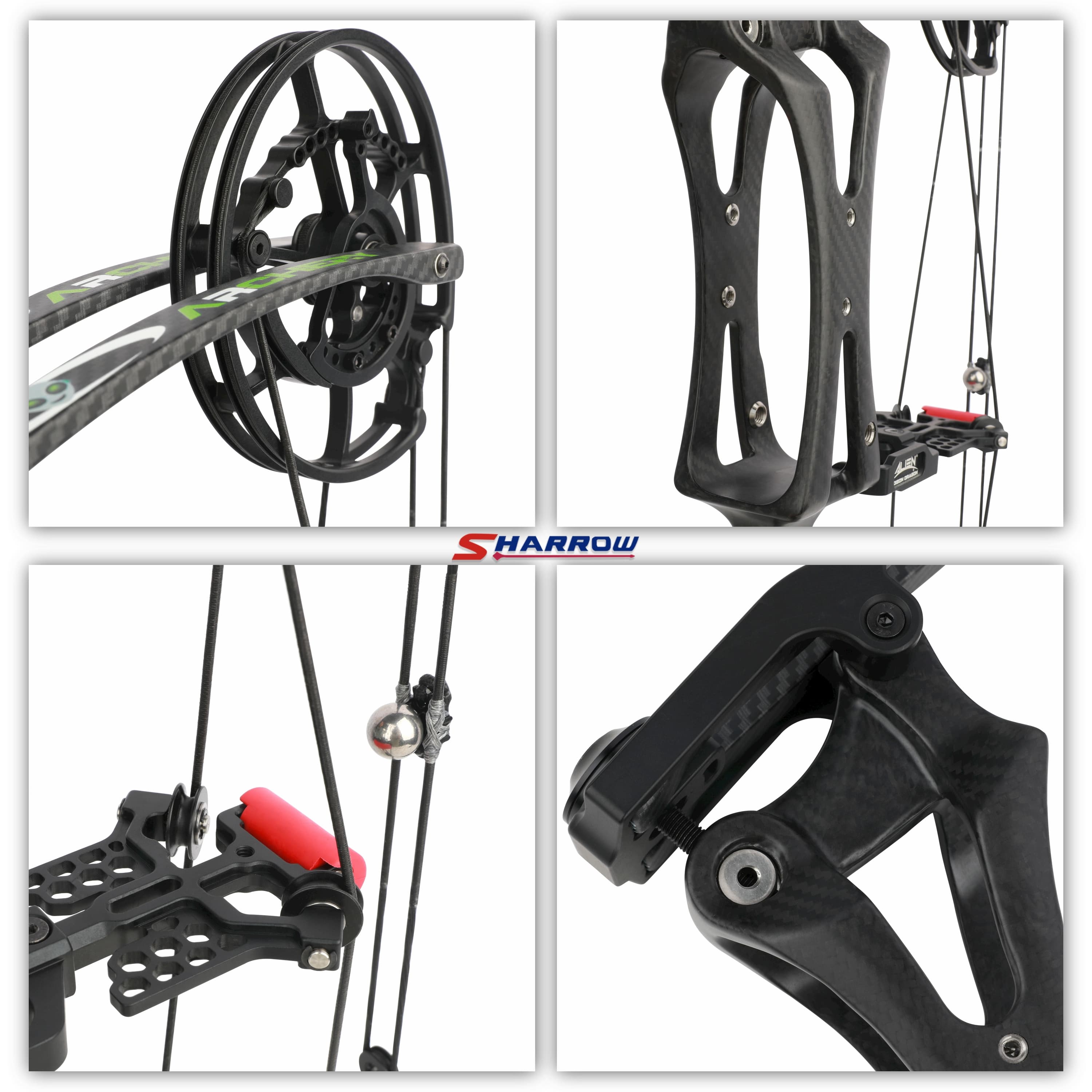 Compound Bow and Arrow Set Professional Competition Pulley Bow 