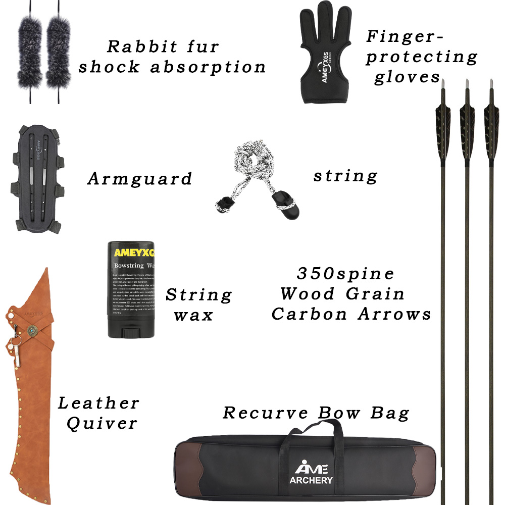 Blue Demon Recurve Bow – Adjustable 20-60lb Hunting & Training