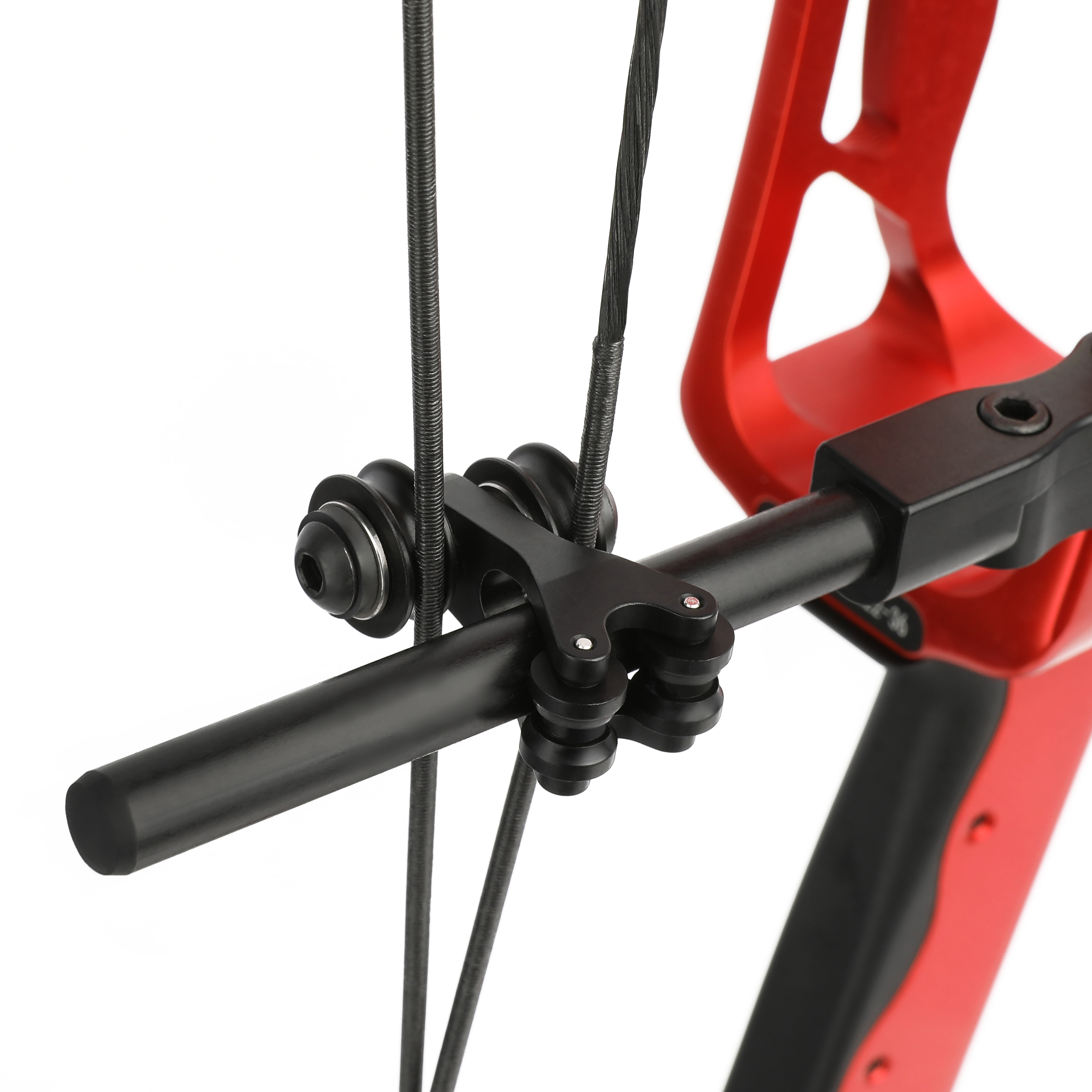 High-Performance Compound Bow (Red) 85% Let-Off