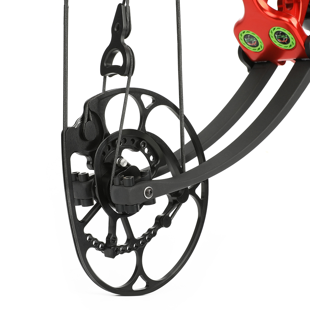 35" Compound Bow 40-75lb 350FPS 85% Let-Off