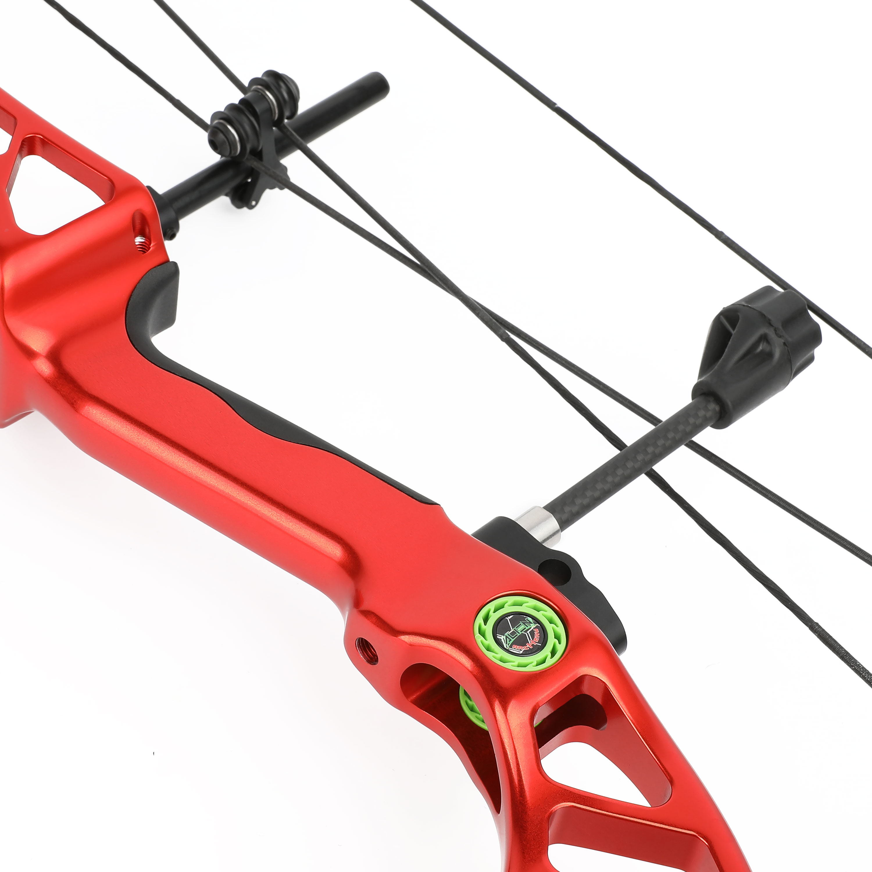 High-Performance Compound Bow (Red) 85% Let-Off