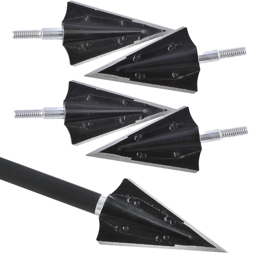 125 Grain Archery Hunting Arrowheads – 6/12pcs Iron Tips