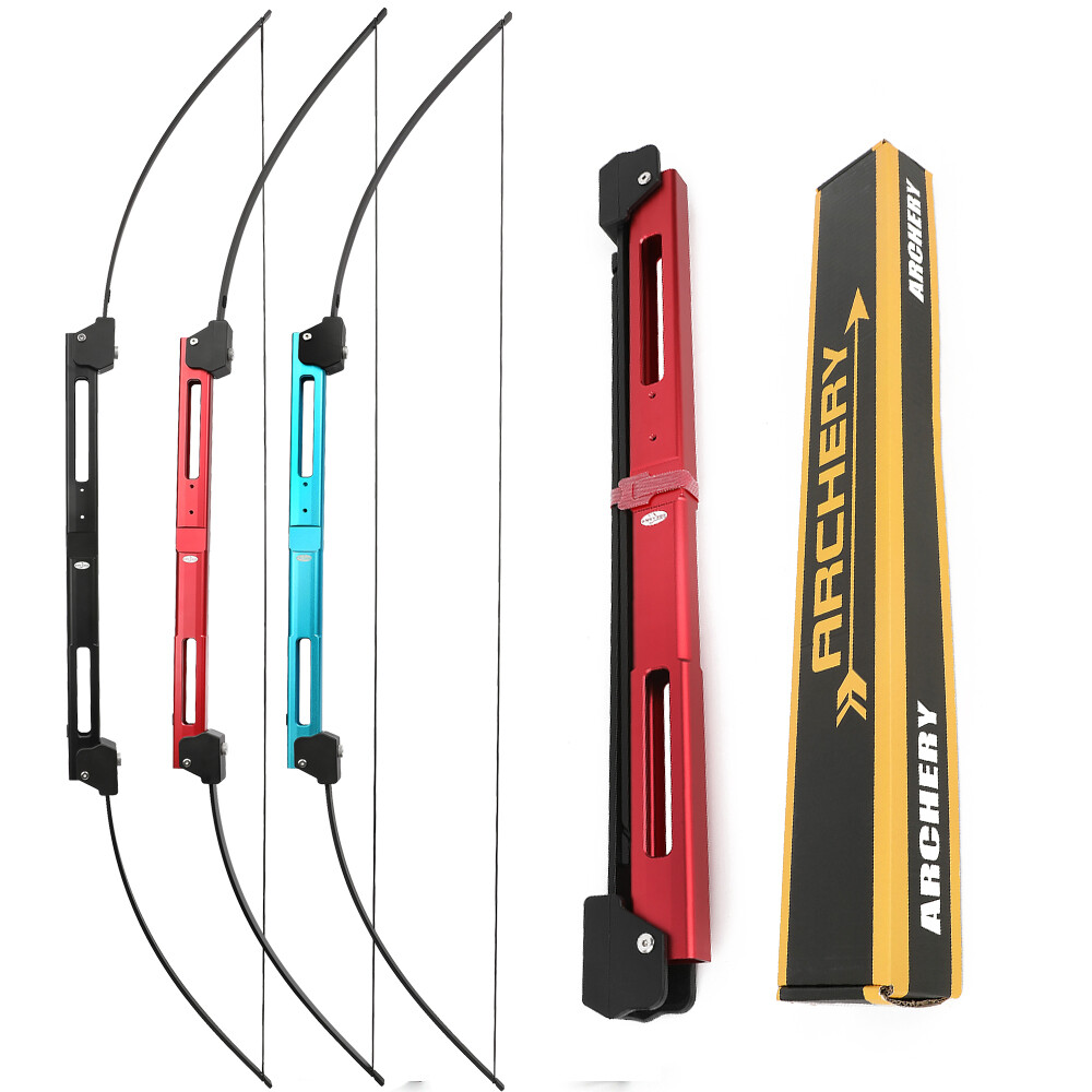 Folding Recurve Bow Set – 35lbs, CNC Aluminum Alloy Handle