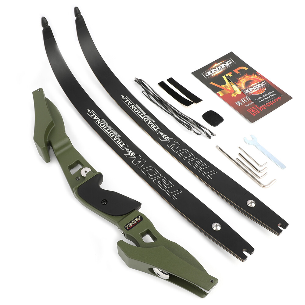 TBOW B3 62 inch Hunting Recurve Bow Kit 25-65lbs