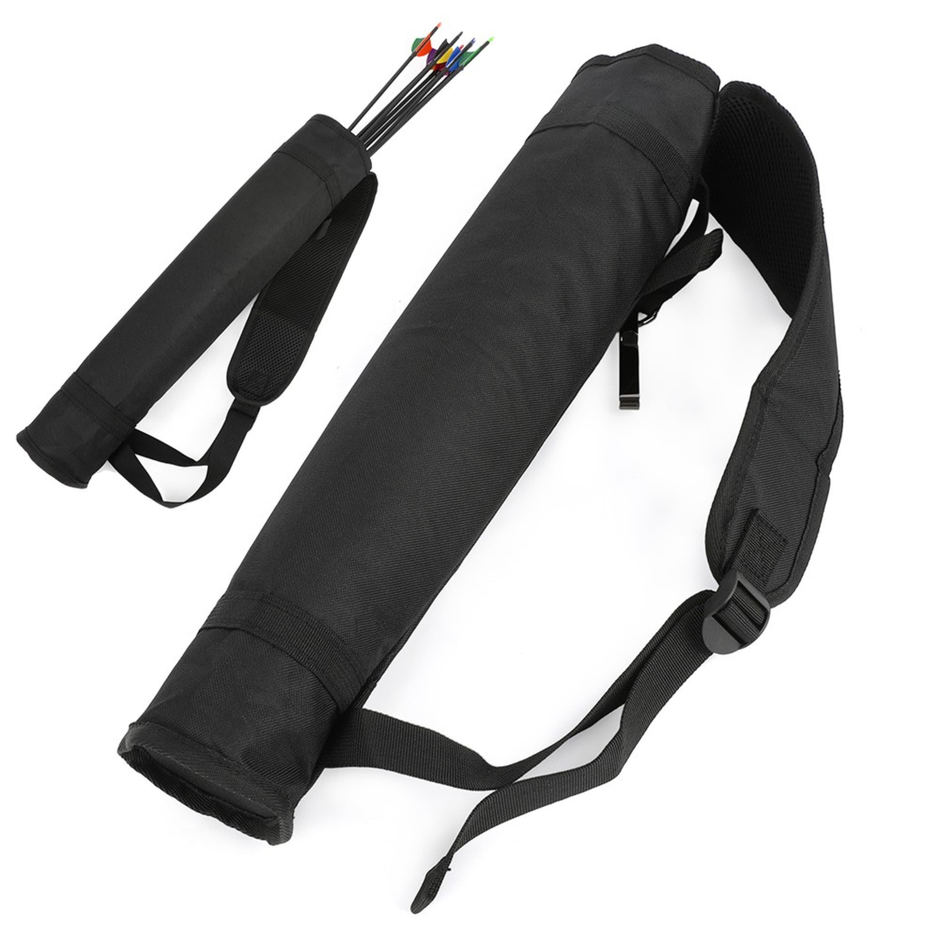 Adjustable Arrow Quiver Backpack for Archery Target Shooting