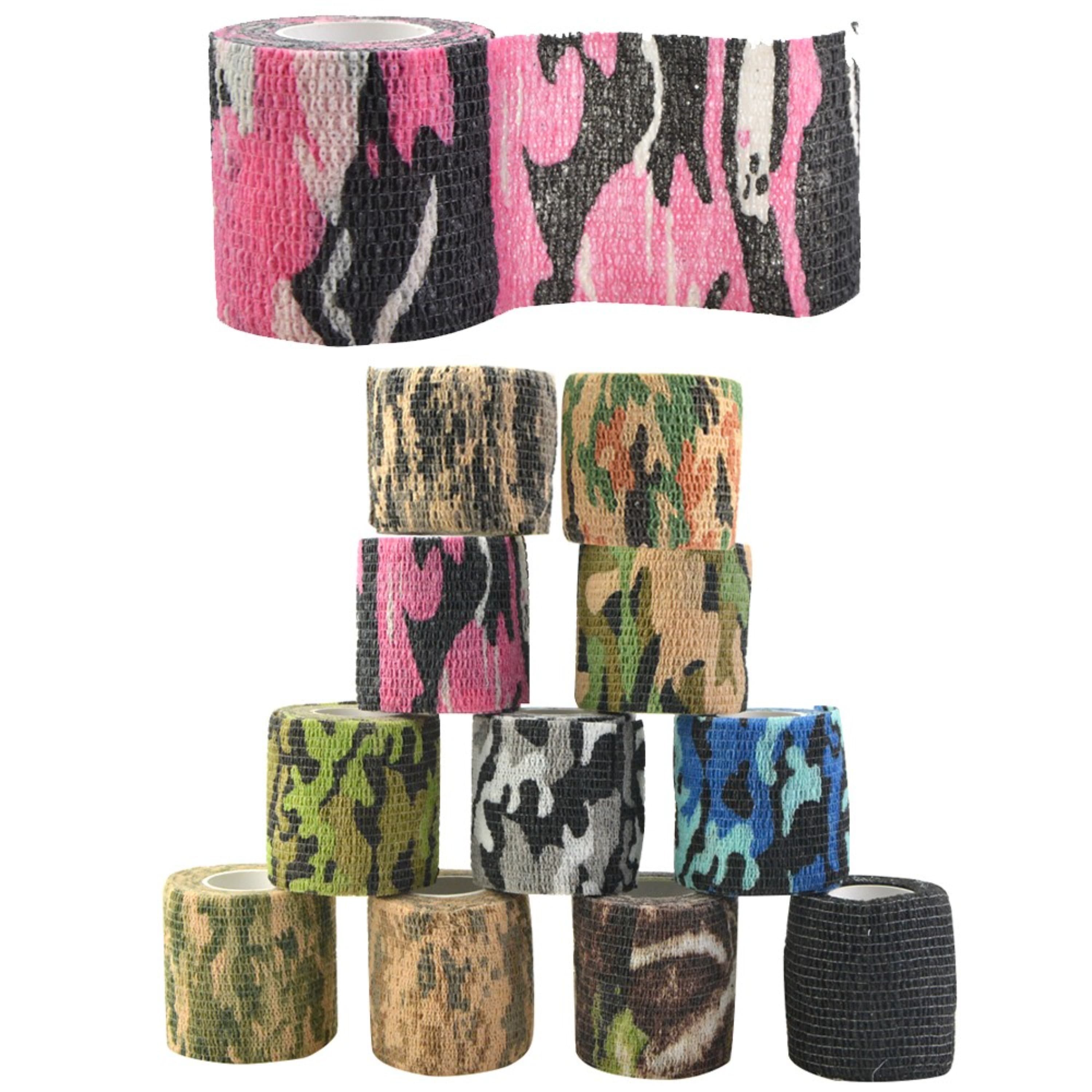 Camouflage Wrap Tape for Hunting & Shooting Gear 3 Rolls