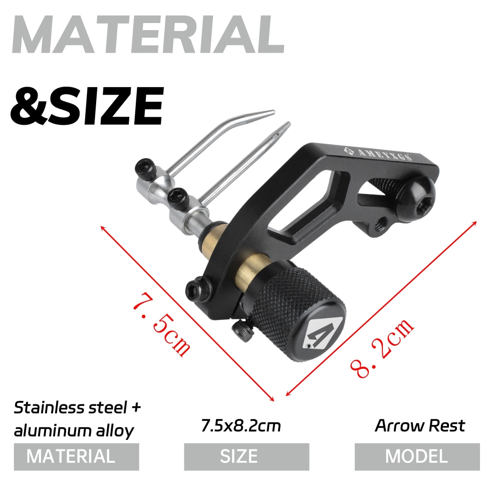 Arrow Rest Fully Adjustable for Compound & Recurve Bows