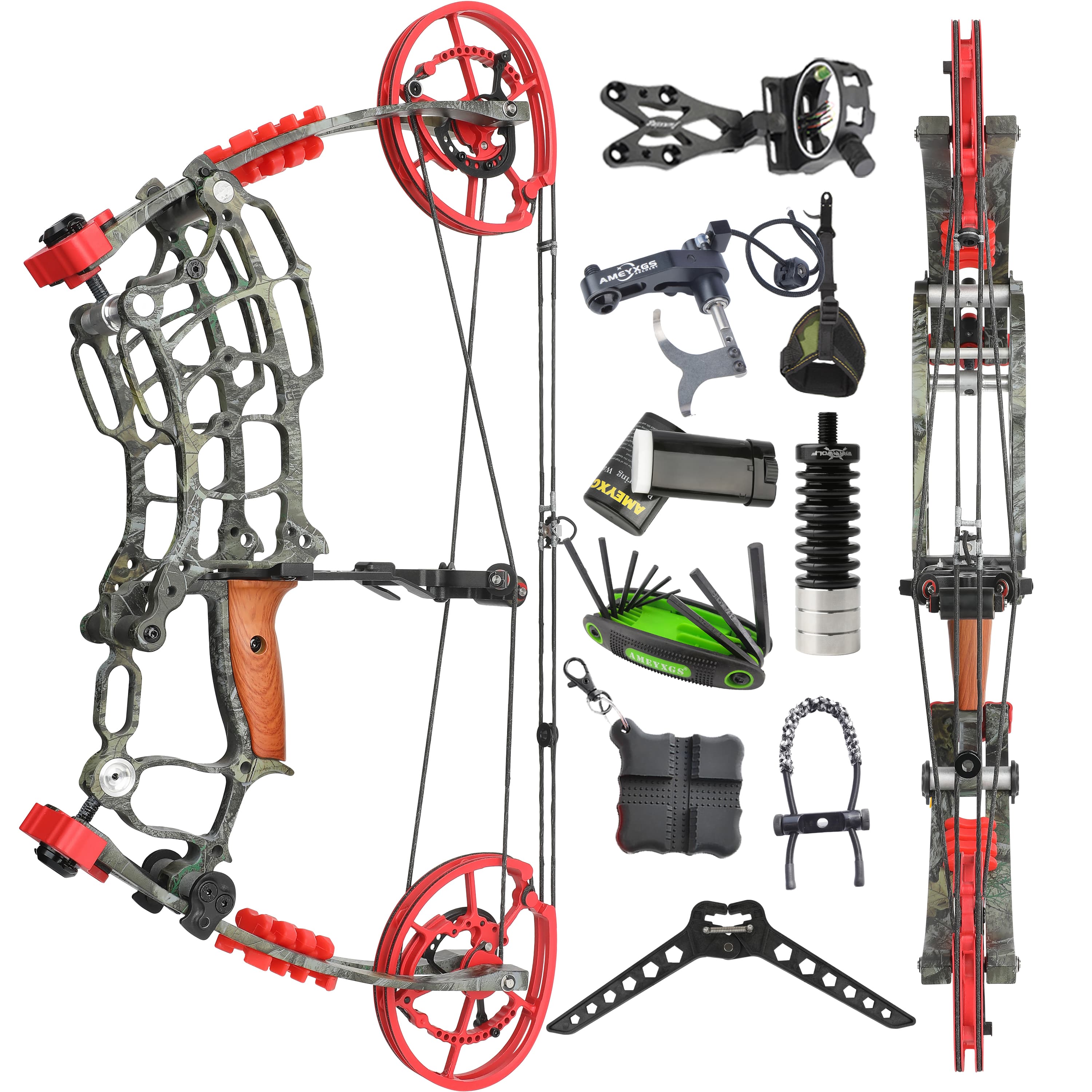 Villain Dual-Purpose Bow (Arrow & Steel Ball) 30-70 lbs