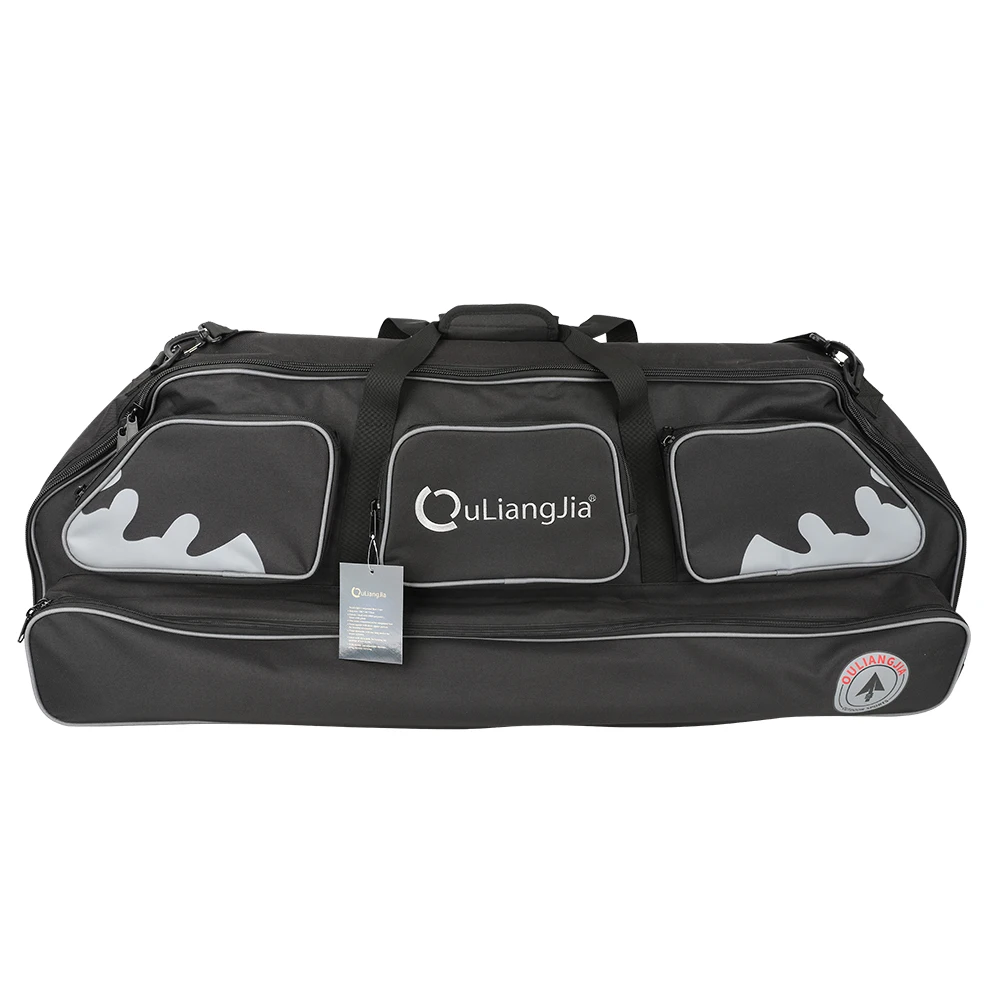 1pc Archery Compound Bow Bag Portable Shoulder/Hand Backpack Large Capacity 