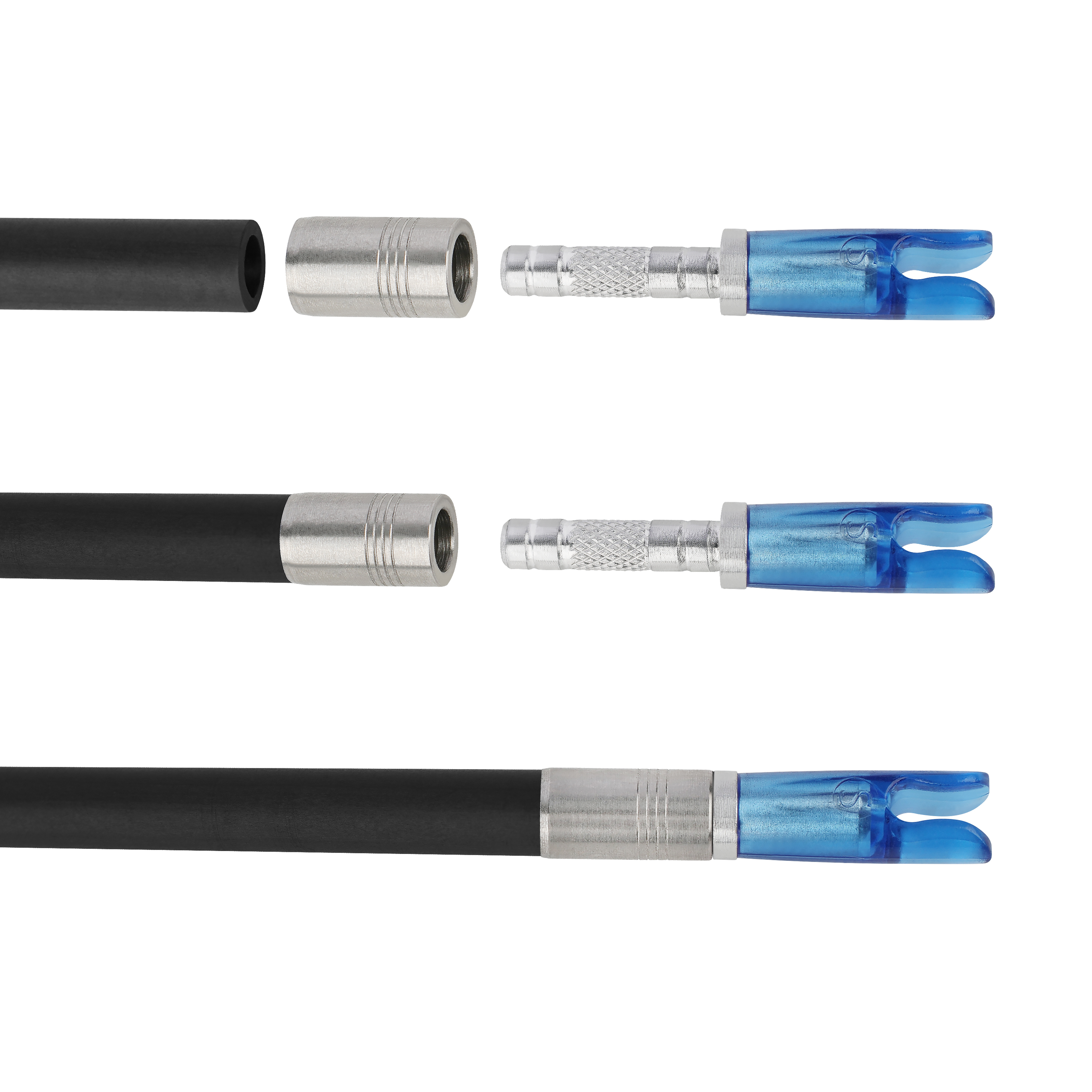 Pan God Ice Point High-Carbon Arrows 12pcs – 32" Spine 350–1000