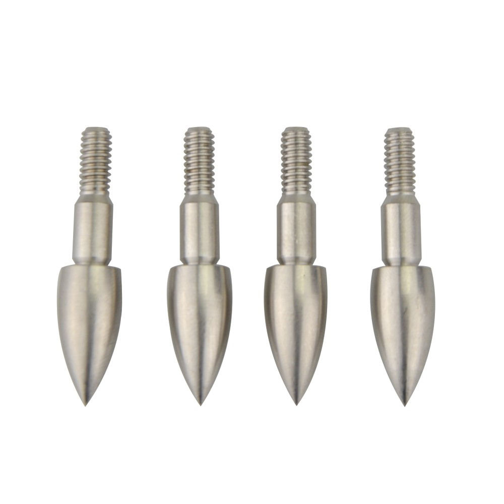 12pcs Broadhead Arrowheads Silver & Black 100-350 Grain