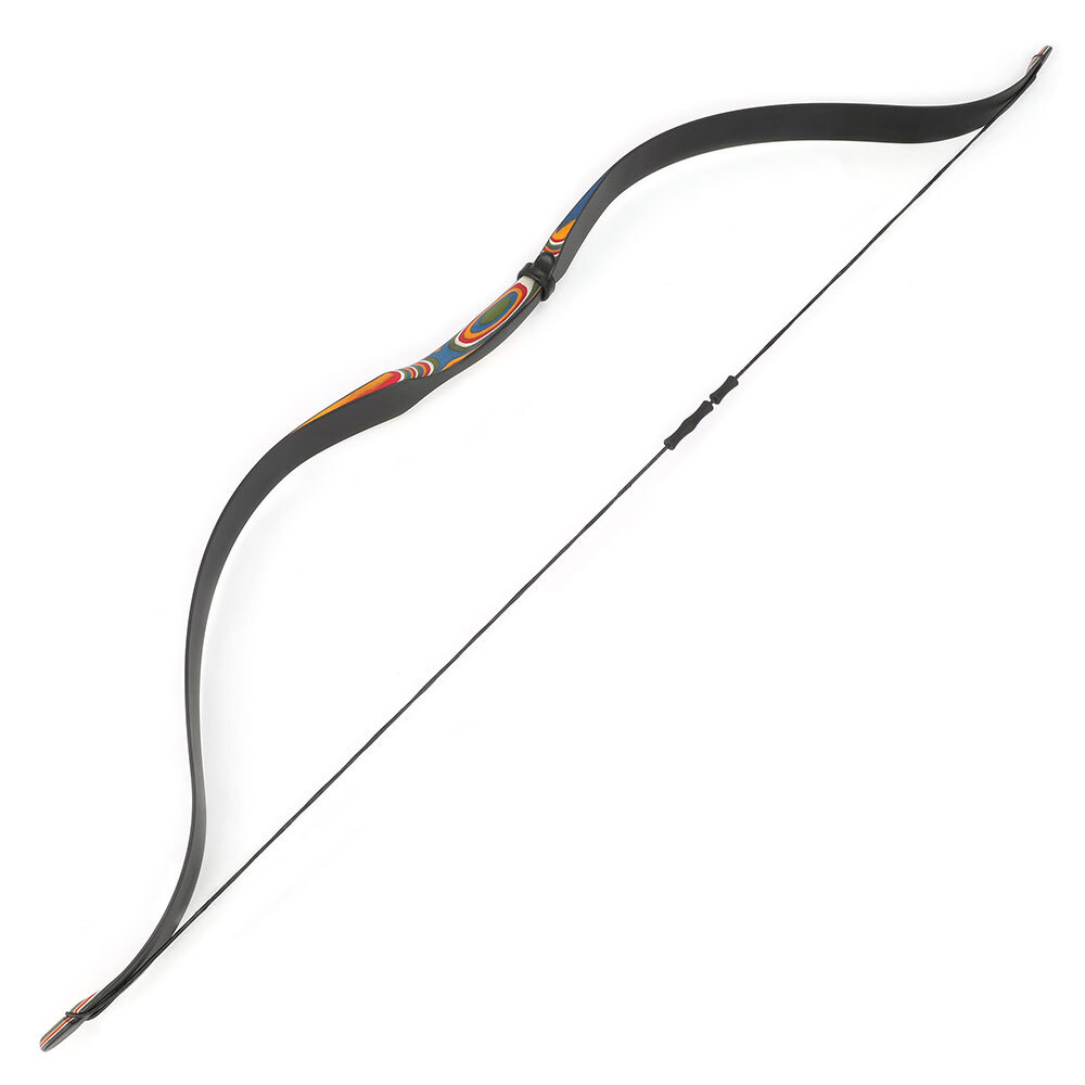 Colorful Kids Traditional Recurve Bow Set – 10-15lbs, Lightweight & Safe