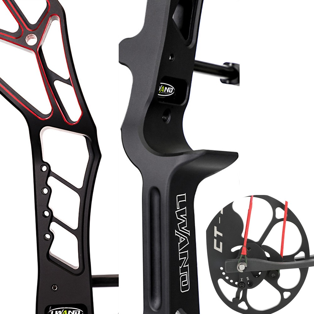 Dark Night Red Compound Bow 30-70lb 320fps Full Kit