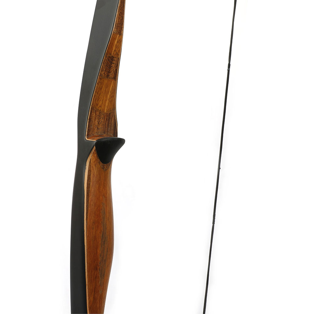 54" One-Piece Wooden Longbow 10-35lbs Classic Traditional Bow