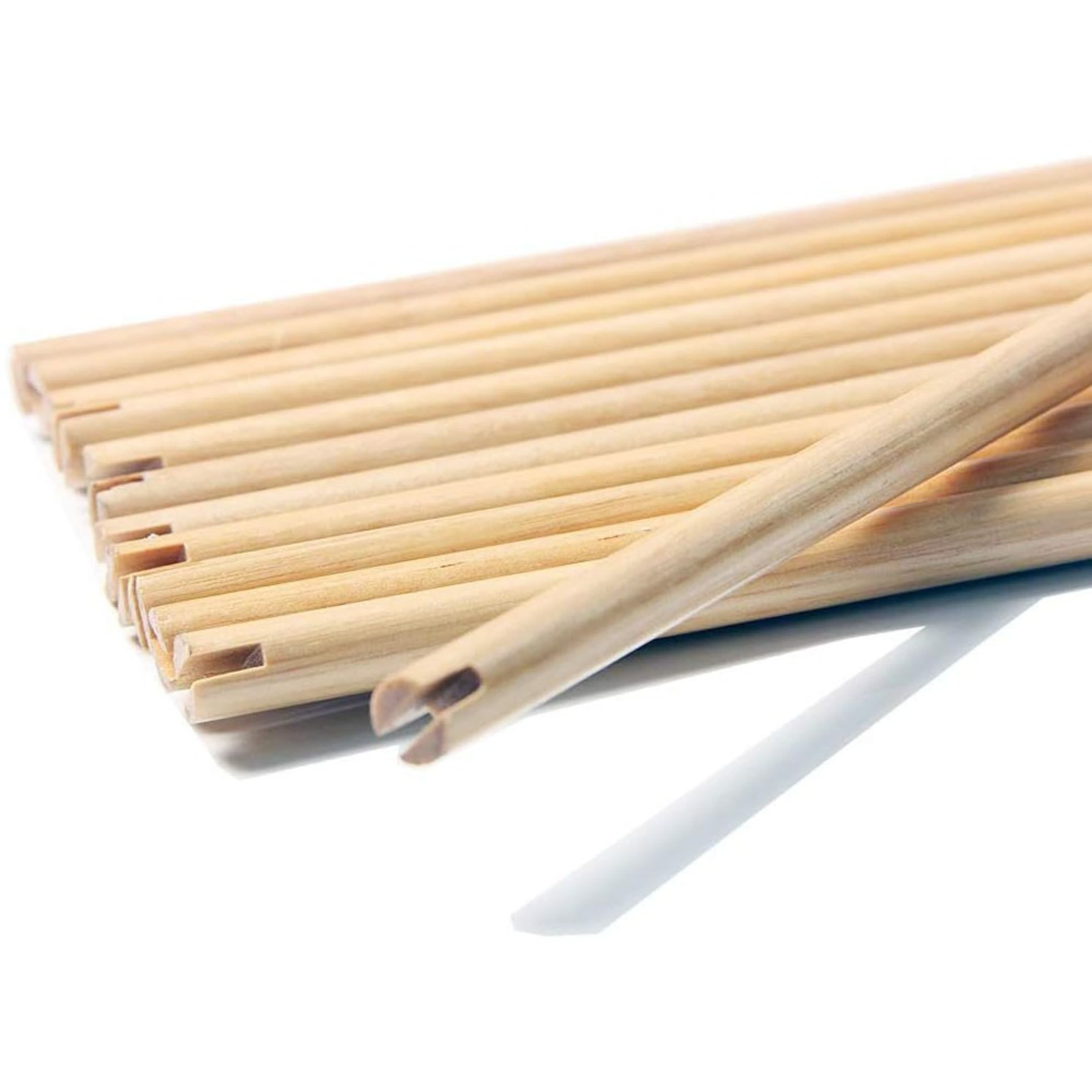 SHARROW Wooden Arrow Shafts Handcrafted Bare Shafts for DIY Archery（12 Pack）