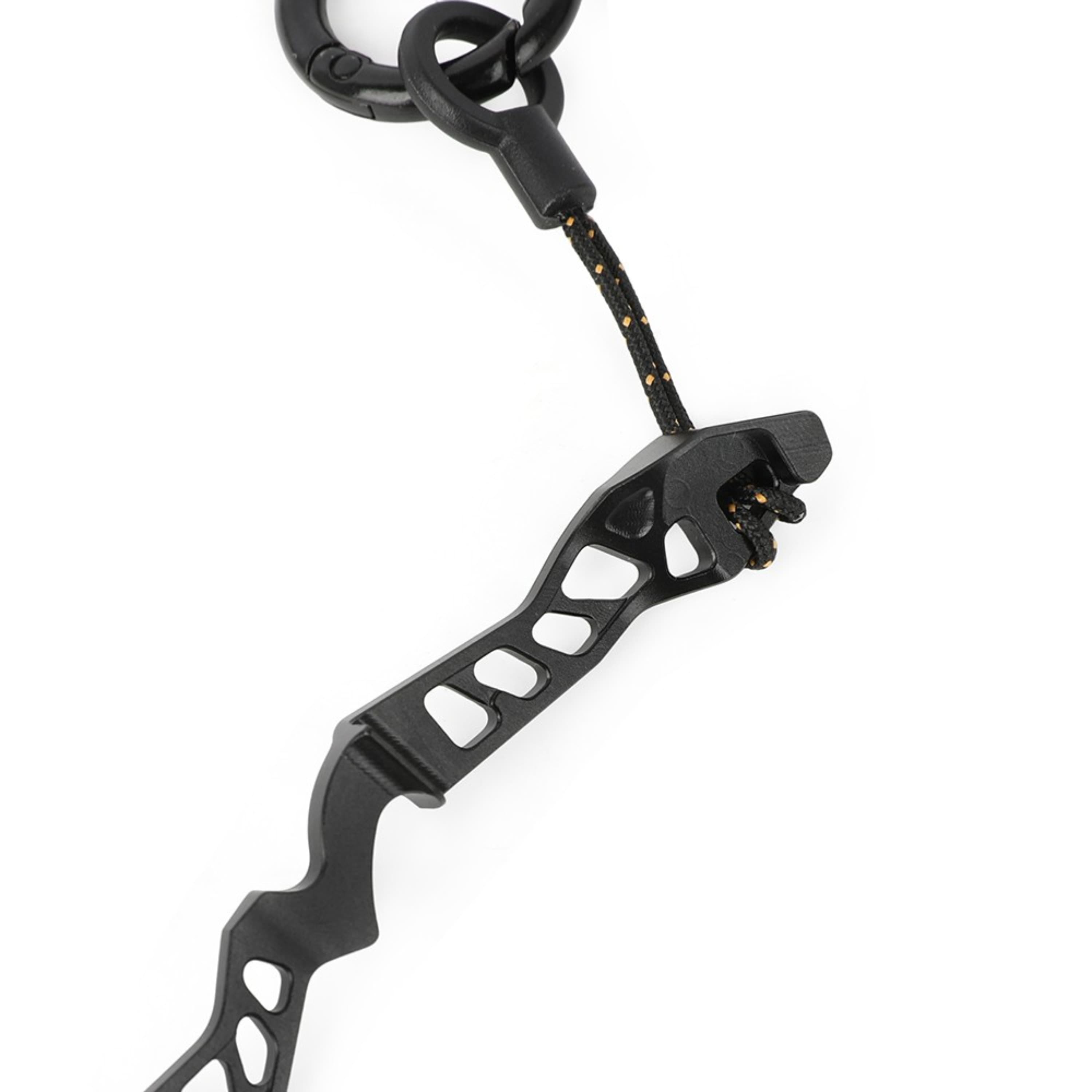 Aluminum Alloy Recurve Bow Riser Keyring Archery Gift