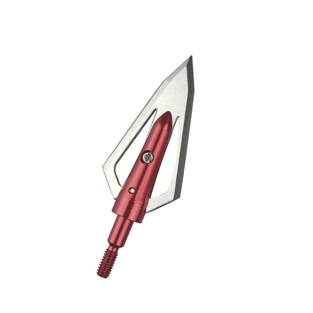 Bone Crusher Arrowheads  100 Grains (6.5g) Red