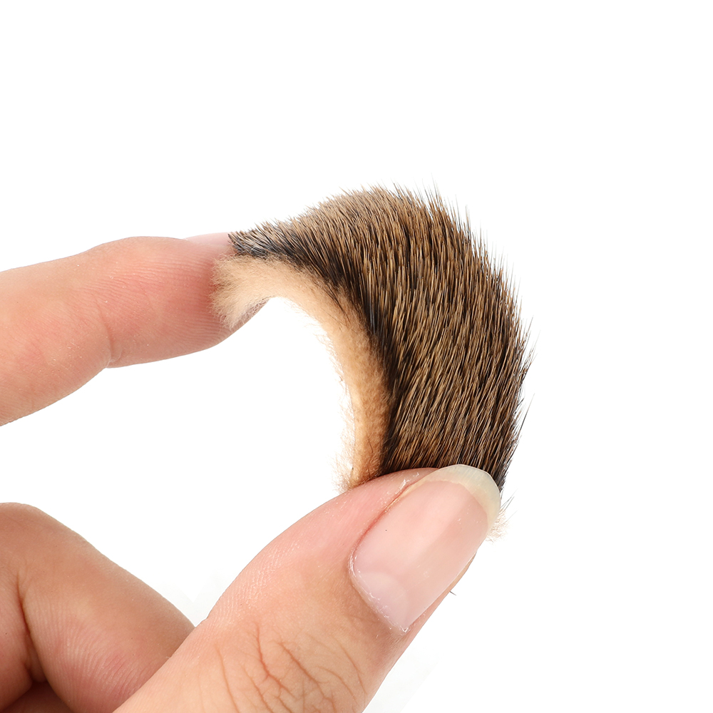 Mink Fur Arrow Rest Trapezoid Adhesive Pad for Archery