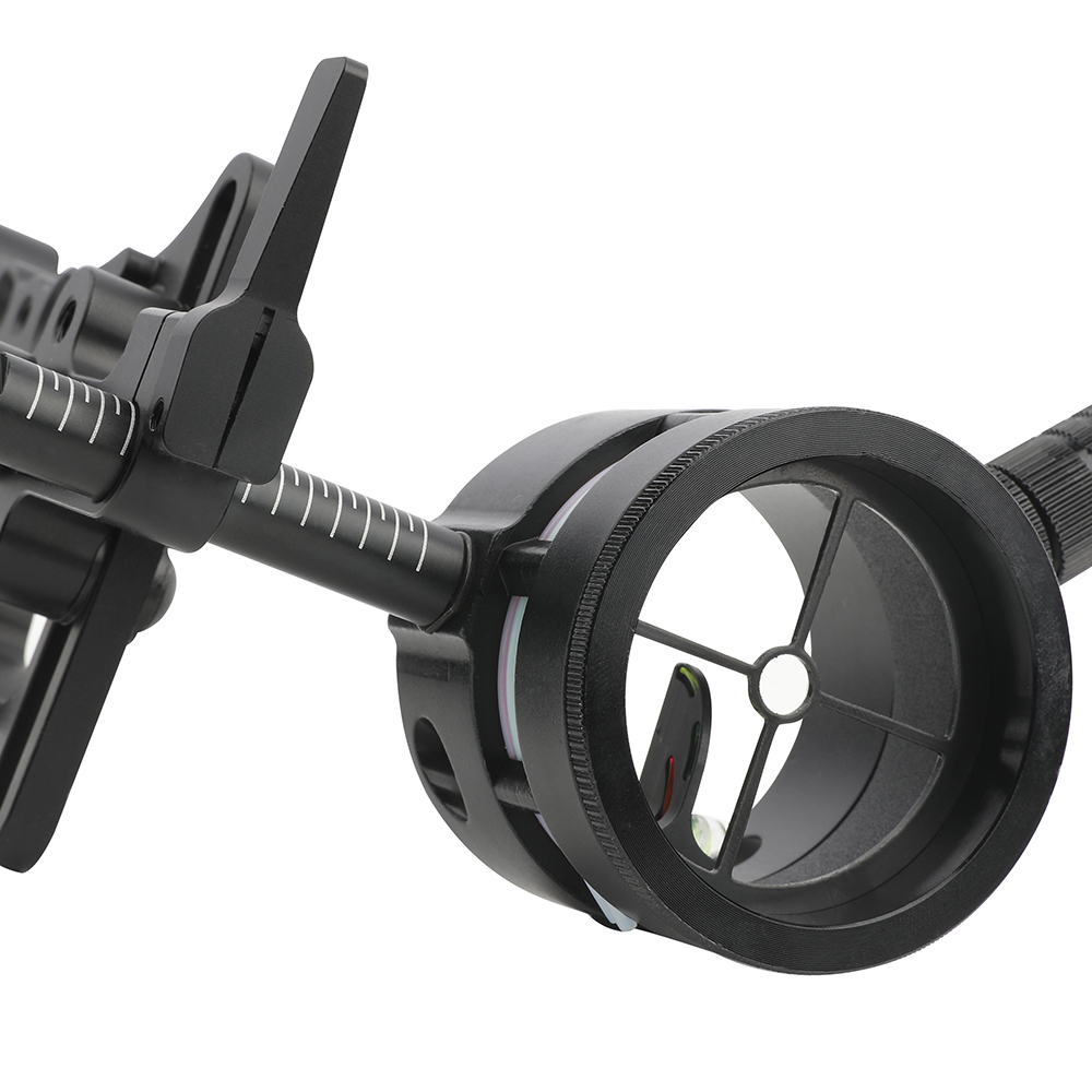 AME Dual-Lever 2-Pin Bow Sight Black CNC Aluminum