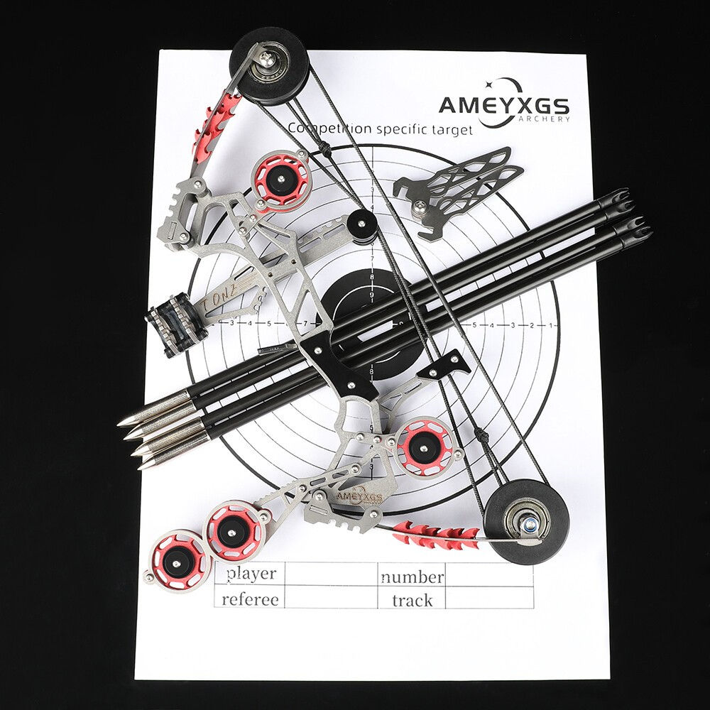 Mini Compound Bow Kit 10lbs with 8 Arrows