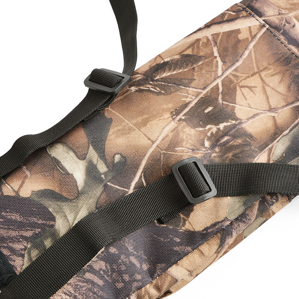 Large Capacity Archery Arrow Quiver – Black & Camo