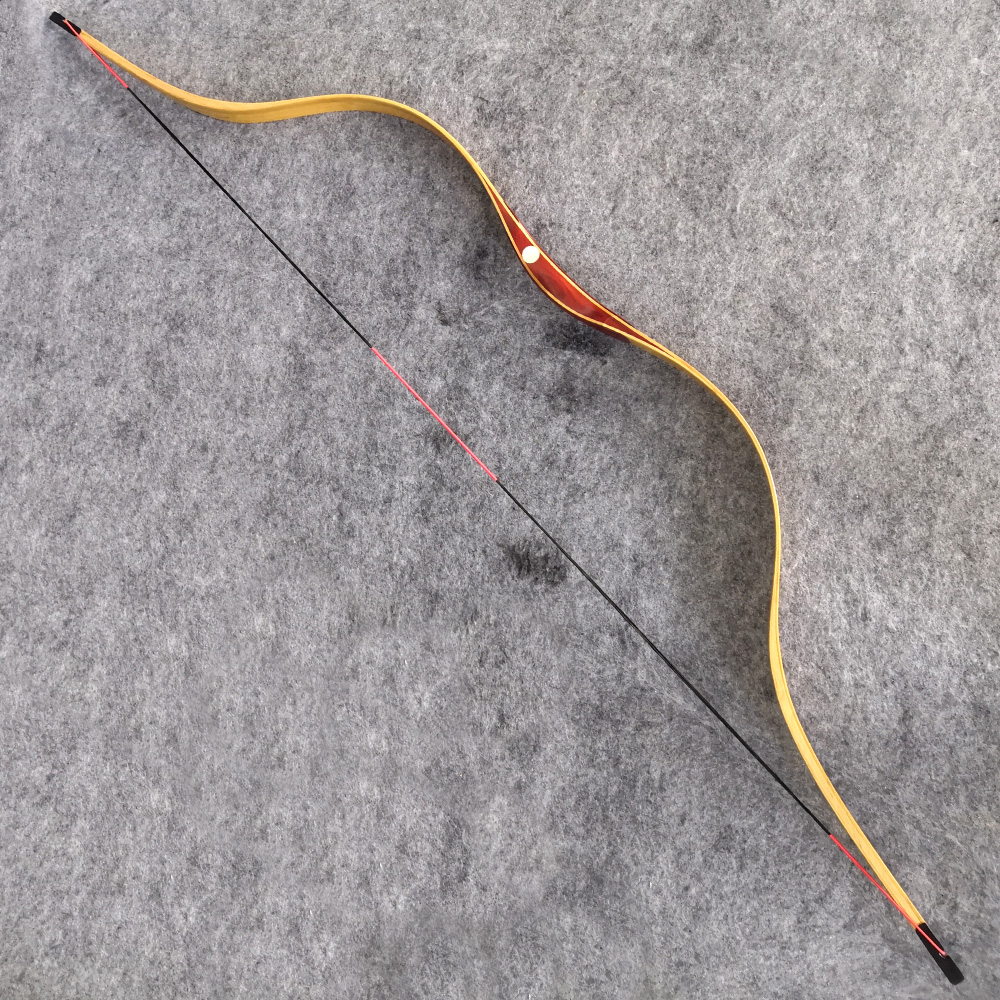 15-50lbs Traditional Bow Arrow Set Archery Hunting