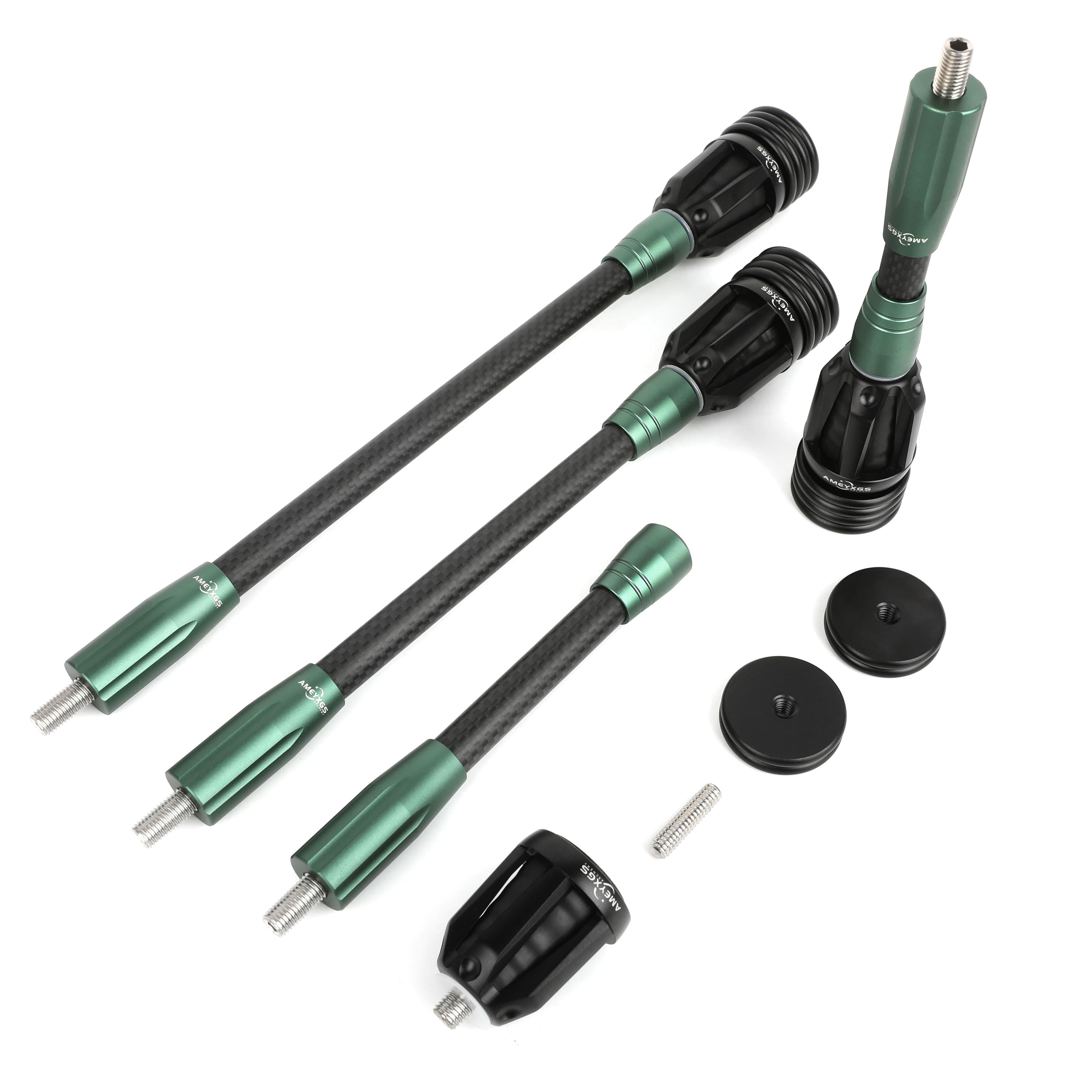 Archery Balance Bar 6" 8" 10" 12" stabilizer 3K Carbon Rod Compound Bow Shooting