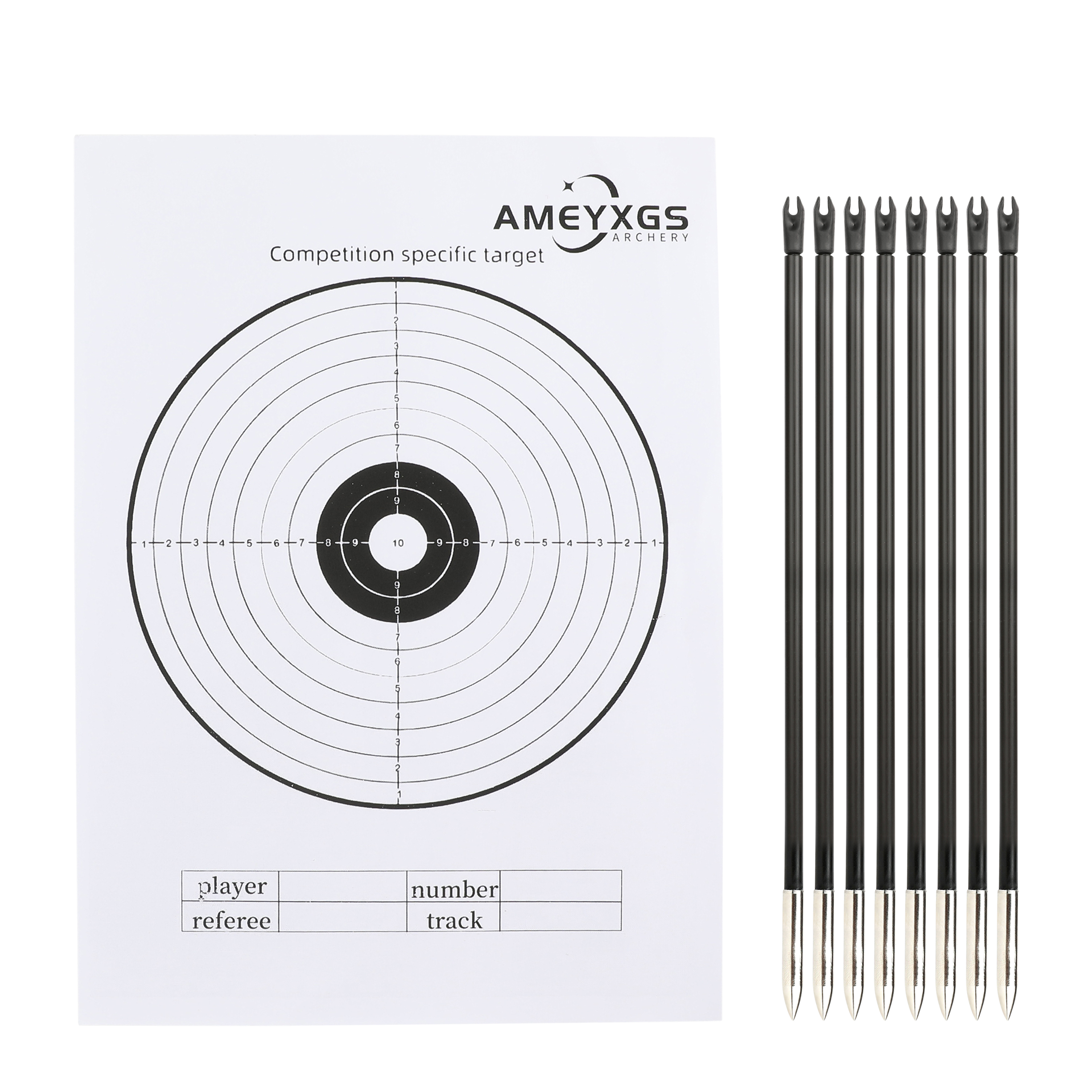 Mini Indoor Compound Bow 10lb with 8 Arrows for Target Shooting