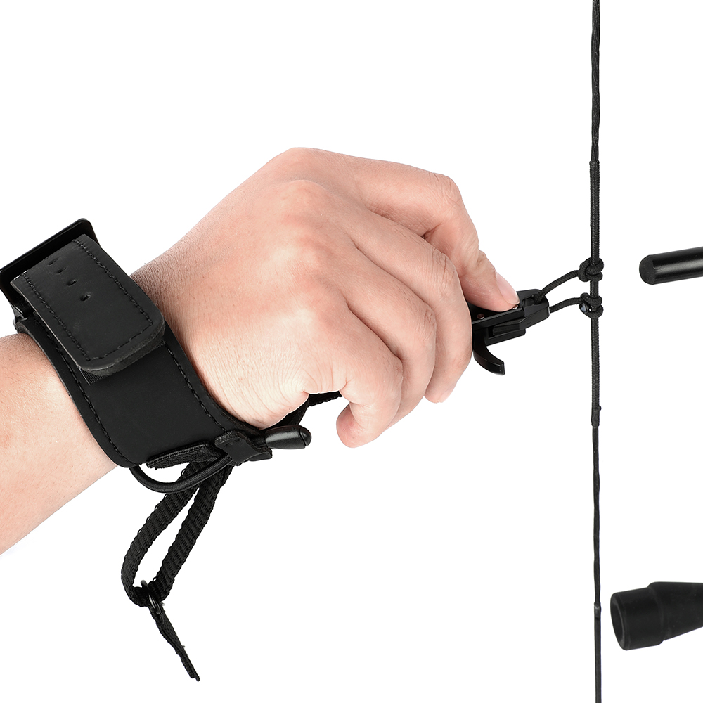 K8 Leather Wrist Release Aid for Archery – 5 Colors